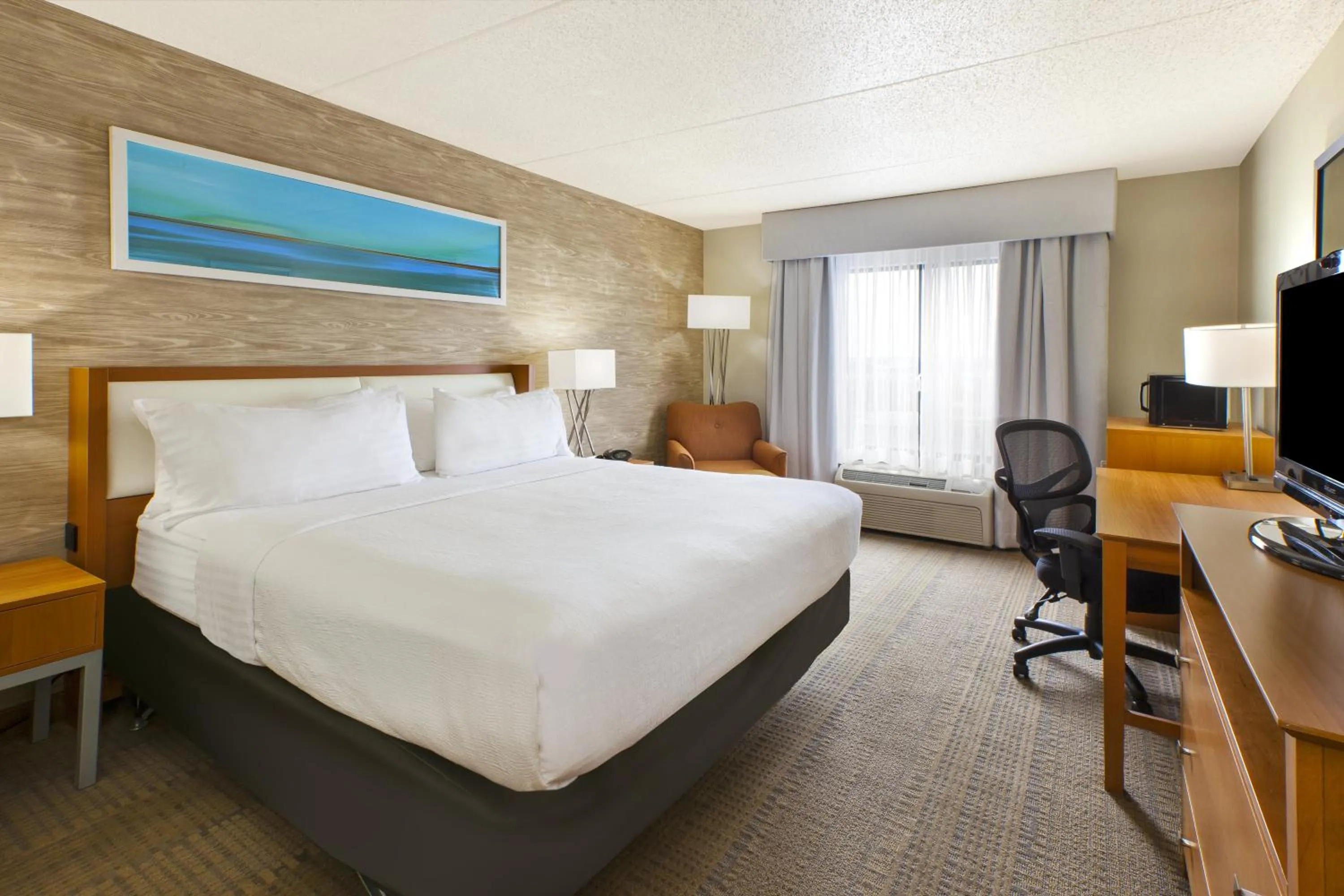 Photo of the whole room, Bed in Holiday Inn & Suites Bolingbrook by IHG