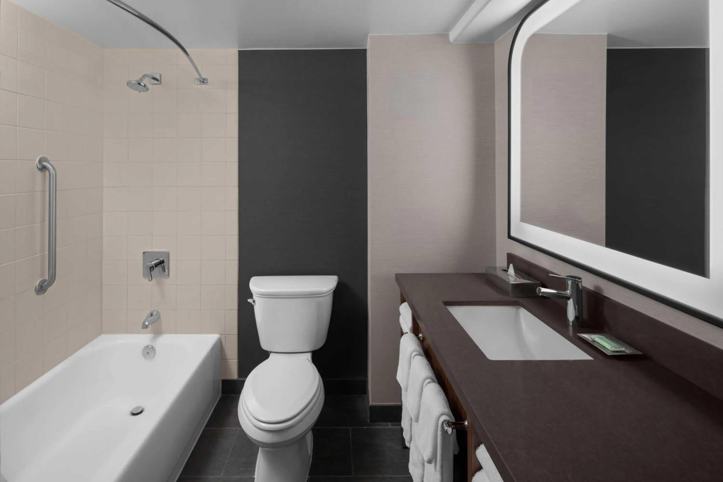 Bathroom in Wyndham Pittsburgh University Center