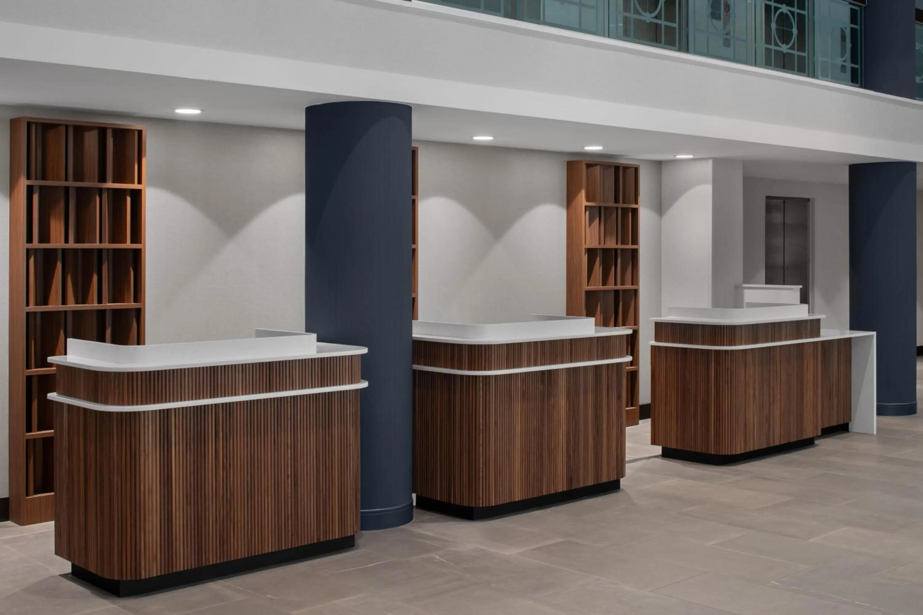 Lobby or reception in Wyndham Pittsburgh University Center