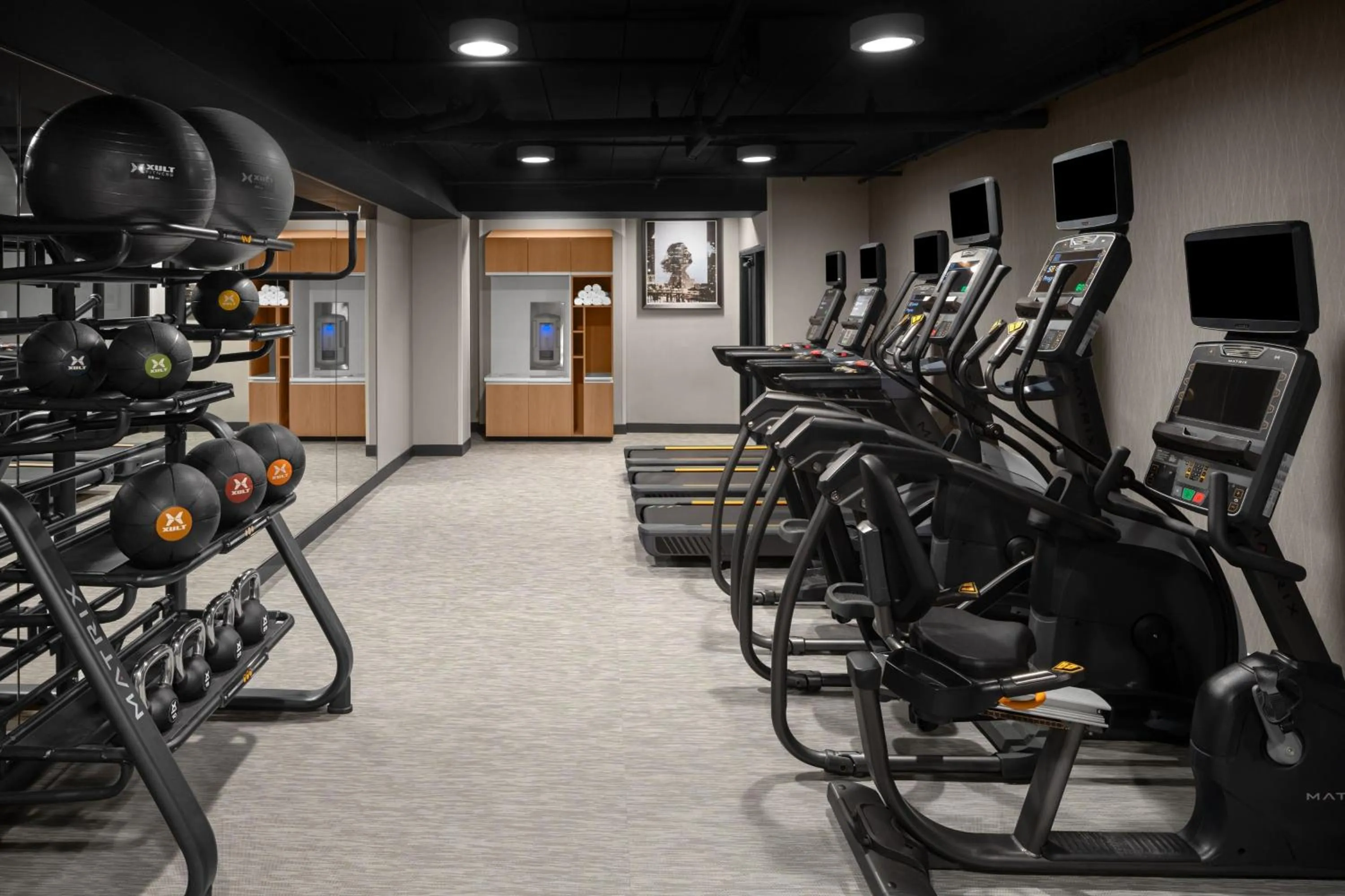 Fitness centre/facilities in Wyndham Pittsburgh University Center