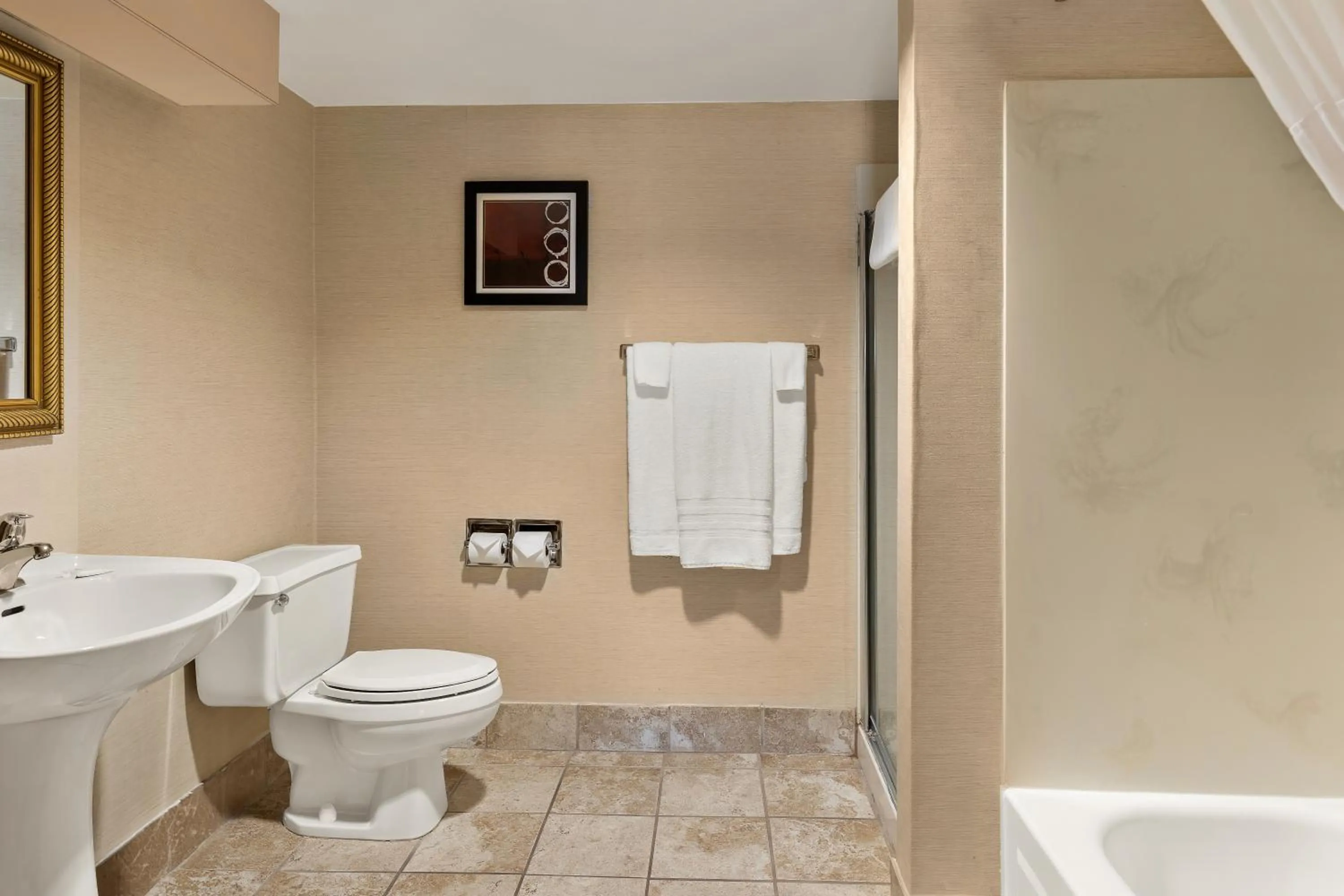 Bathroom in Hotel RL Cleveland Airport West