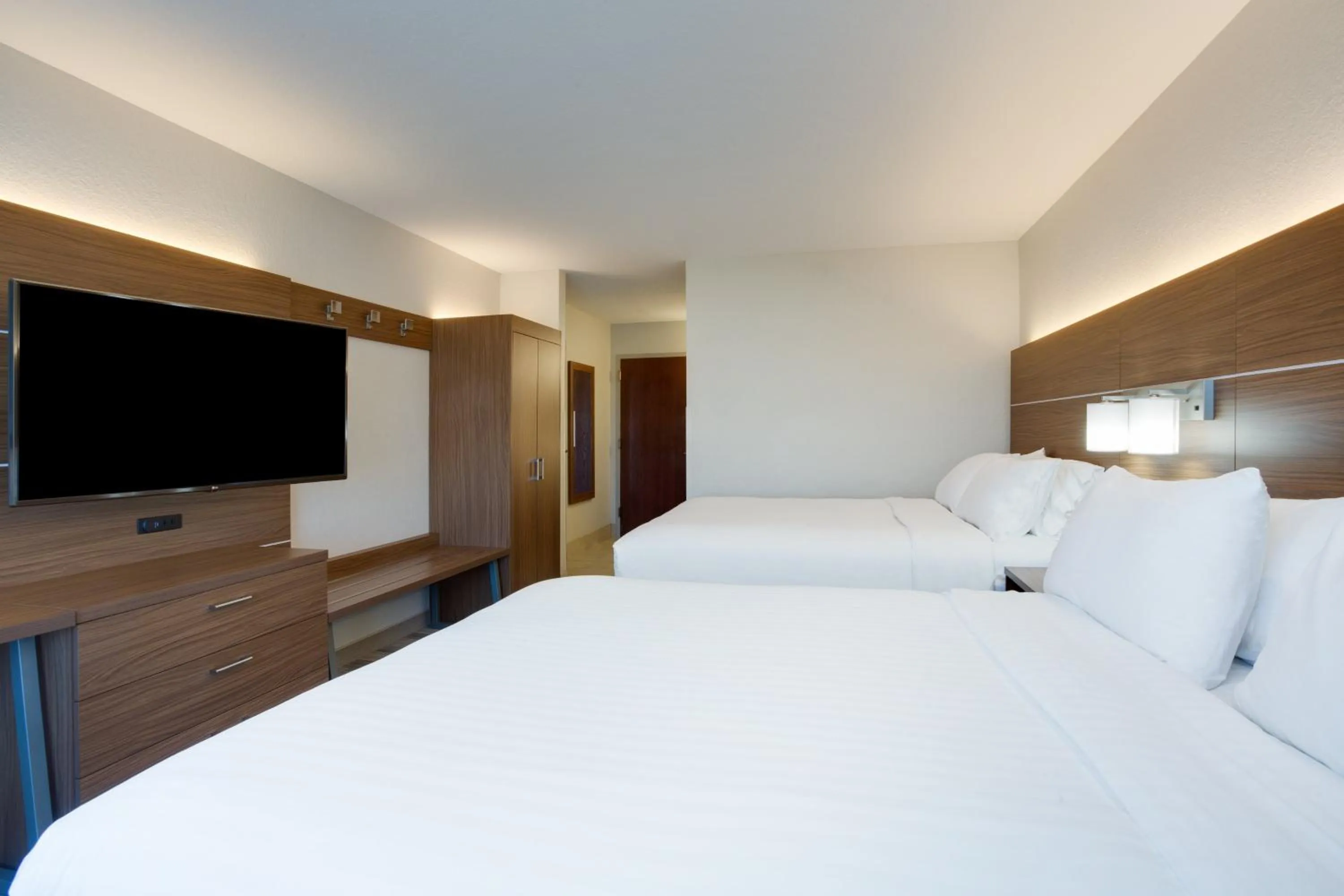 Photo of the whole room, Bed in Holiday Inn Express Hotel & Suites Tampa-Fairgrounds-Casino by IHG