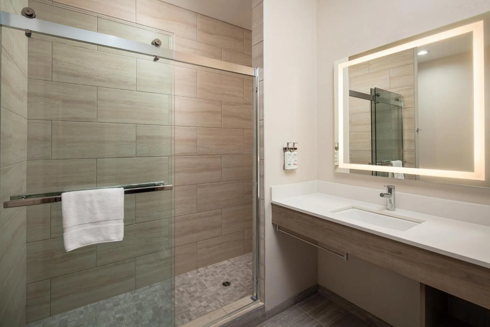 Bathroom in Holiday Inn Express Hotel & Suites Ventura Harbor by IHG