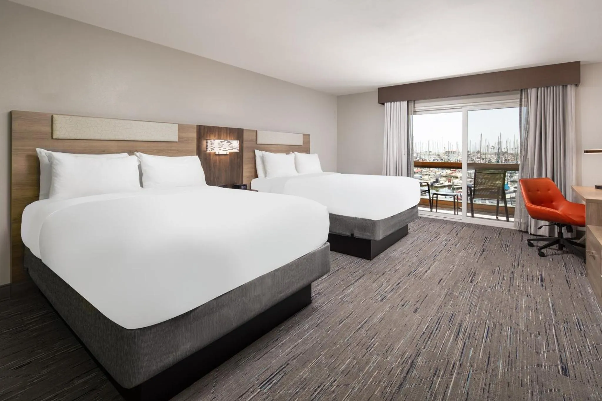 Photo of the whole room, Bed in Holiday Inn Express Hotel & Suites Ventura Harbor by IHG