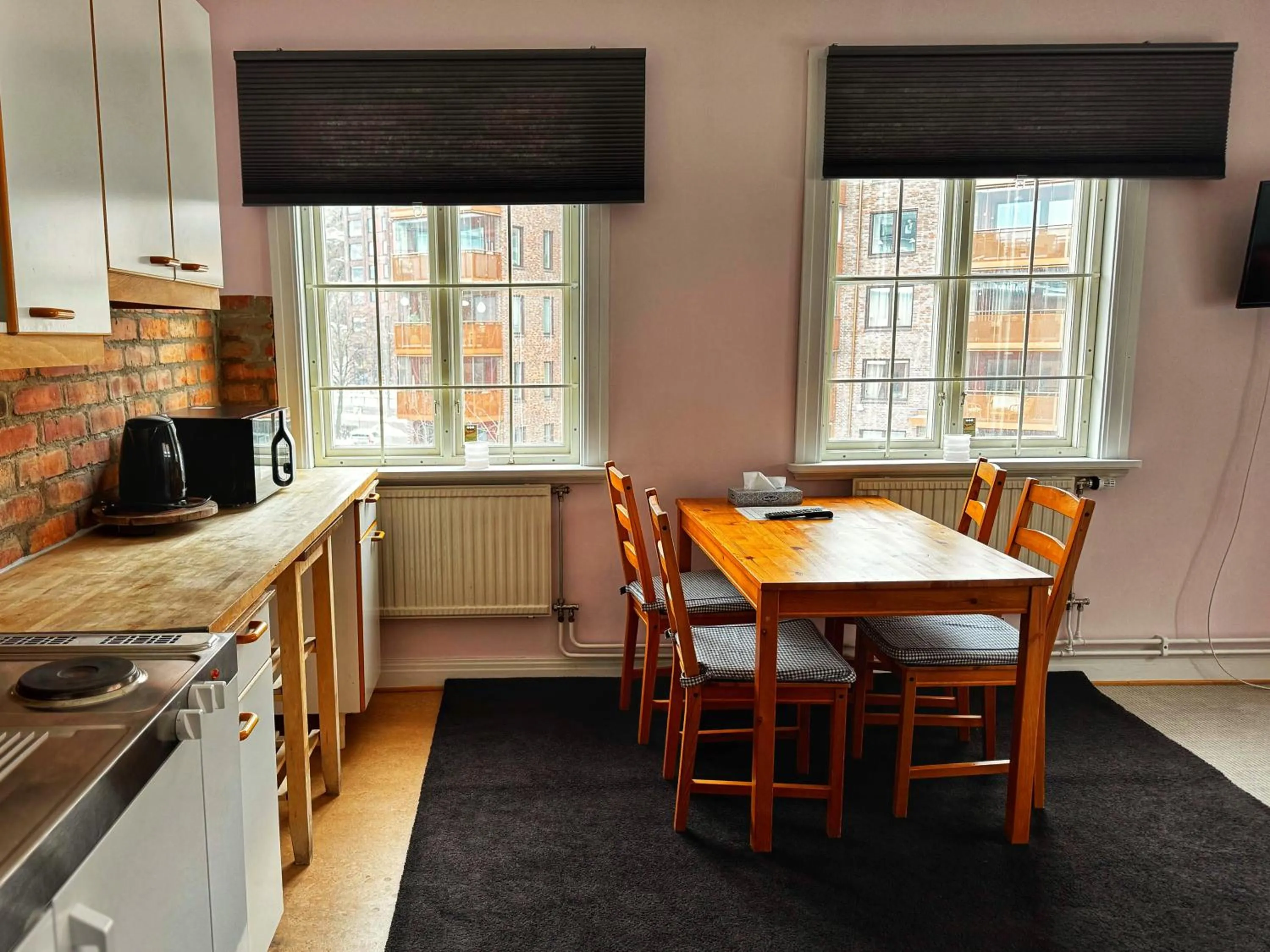 kitchen in Hotel Villan