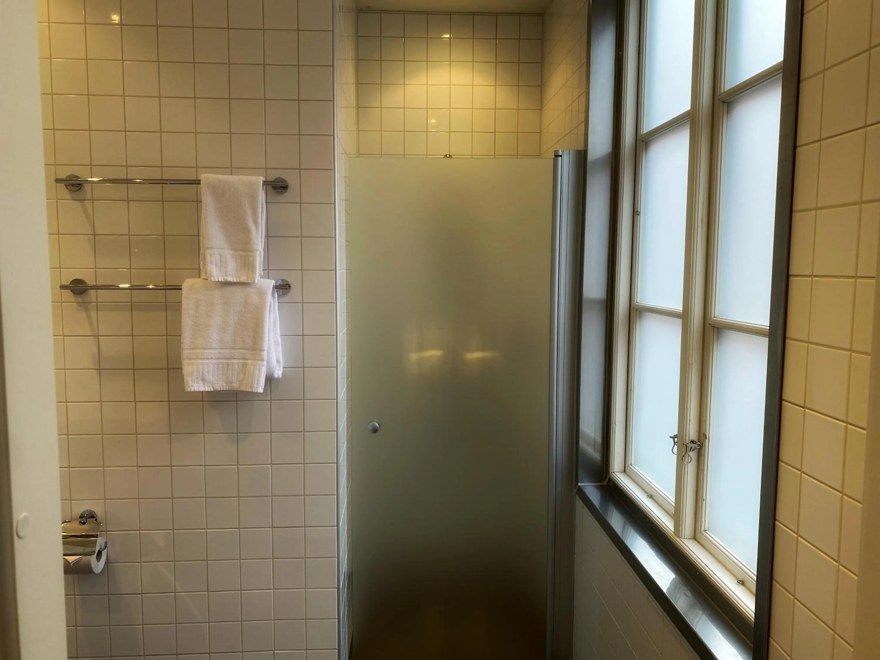 Shower in Hotel Villan