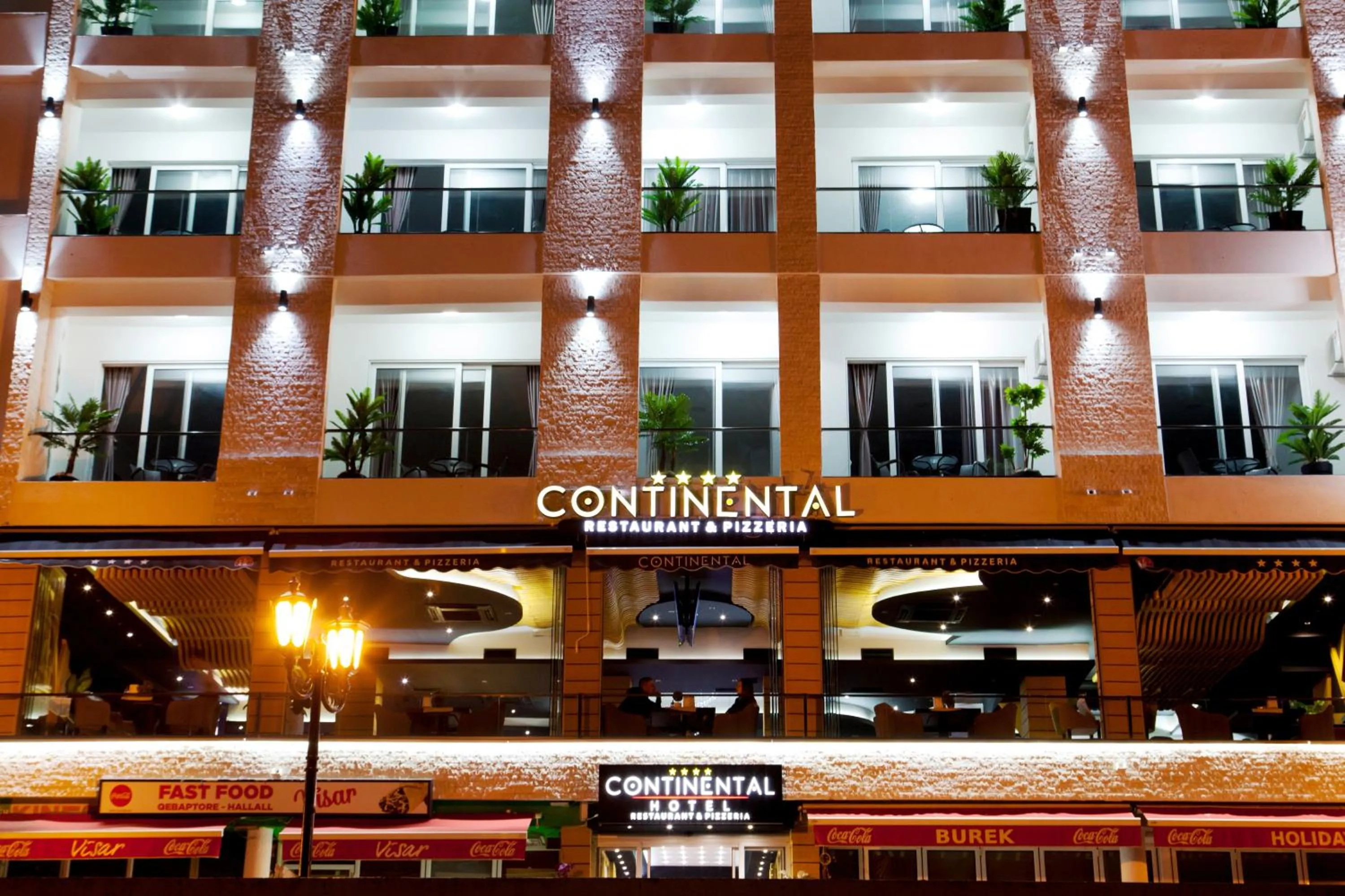 Facade/entrance in Continental Hotel