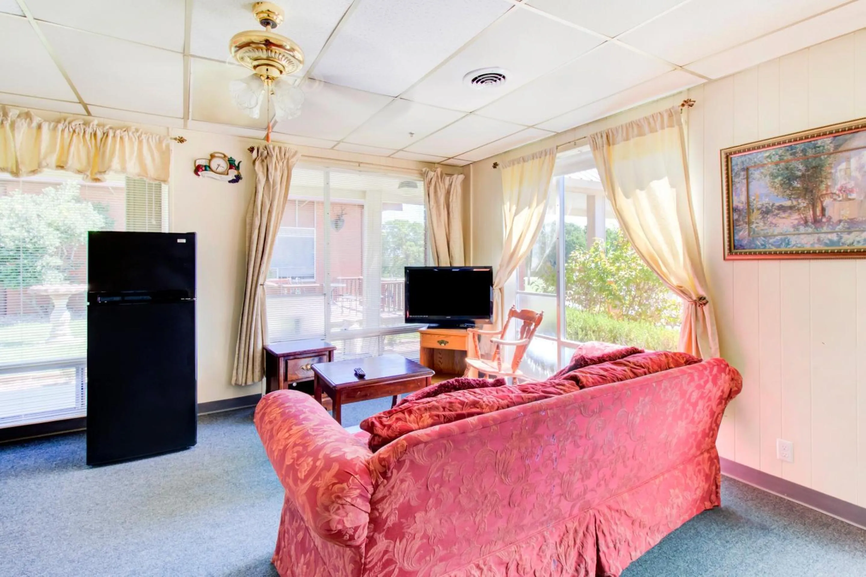 Bedroom in OYO Hotel Drumright I-44 OK