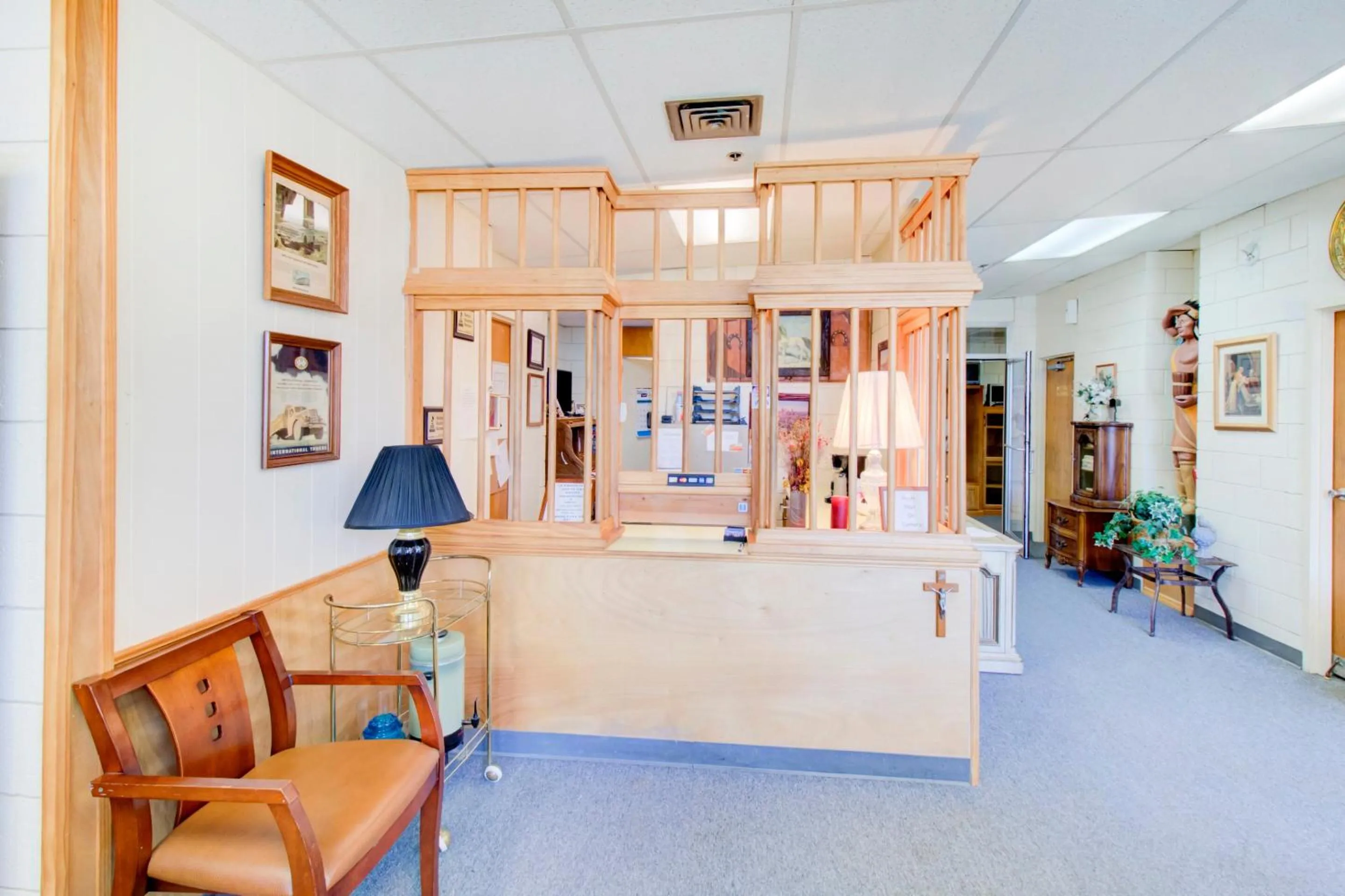 Lobby or reception in OYO Hotel Drumright I-44 OK