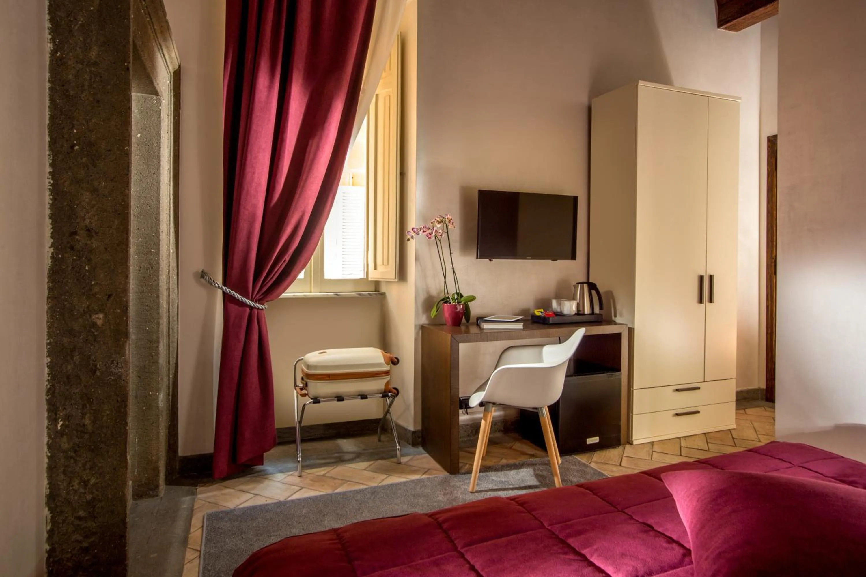 Bedroom, Bed in Palazzo Medusa