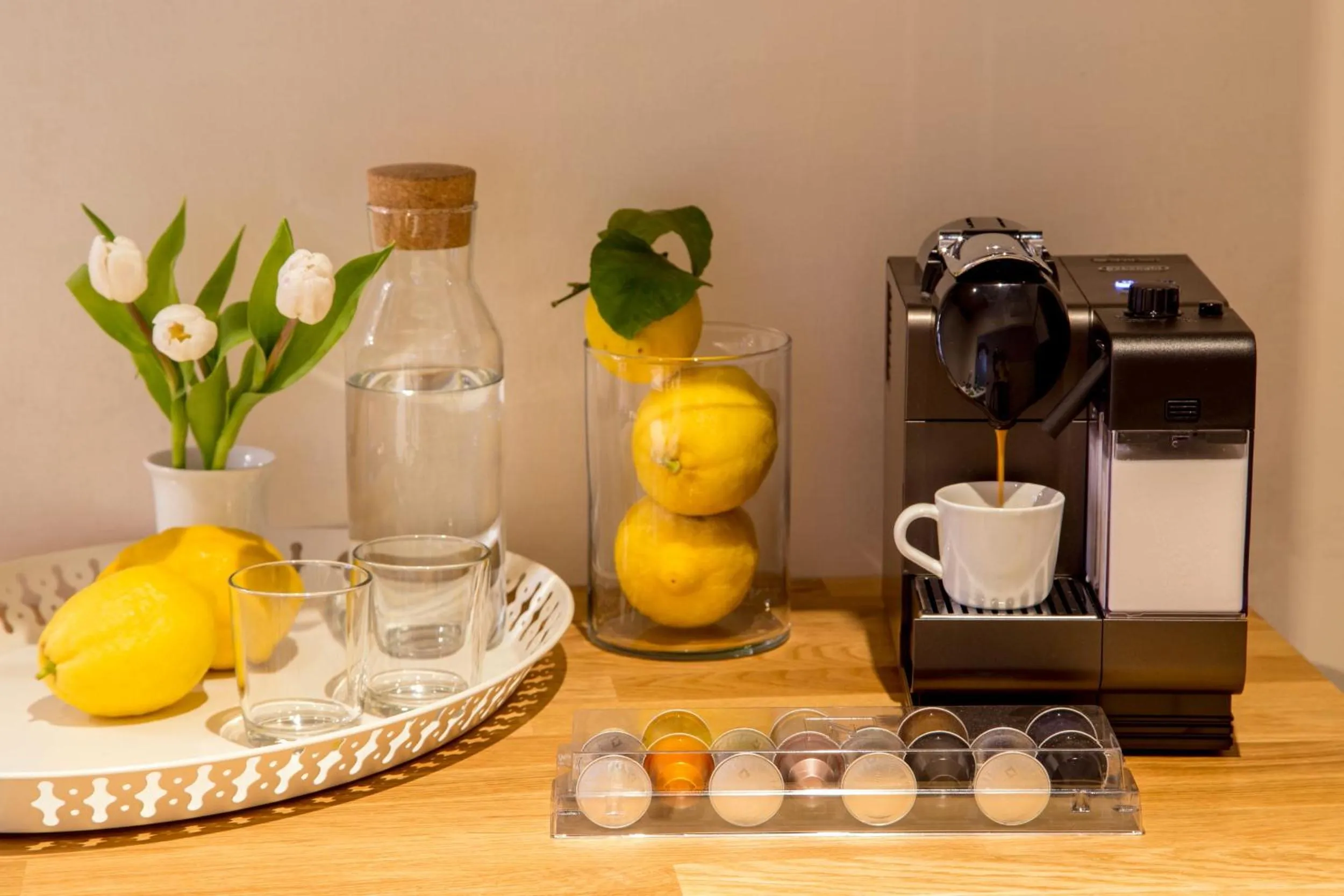 Food and drinks in Palazzo Medusa