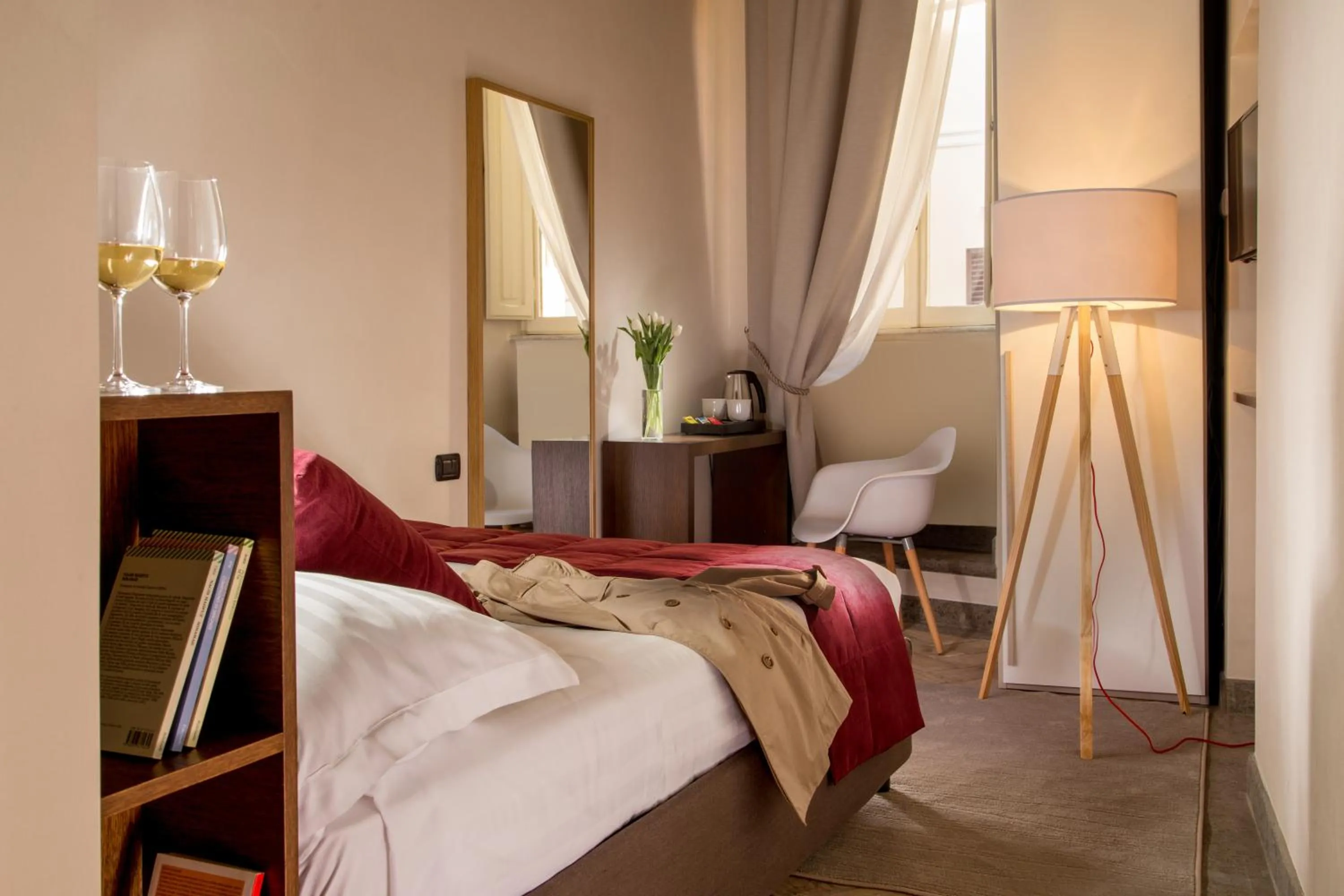 Bedroom, Bed in Palazzo Medusa