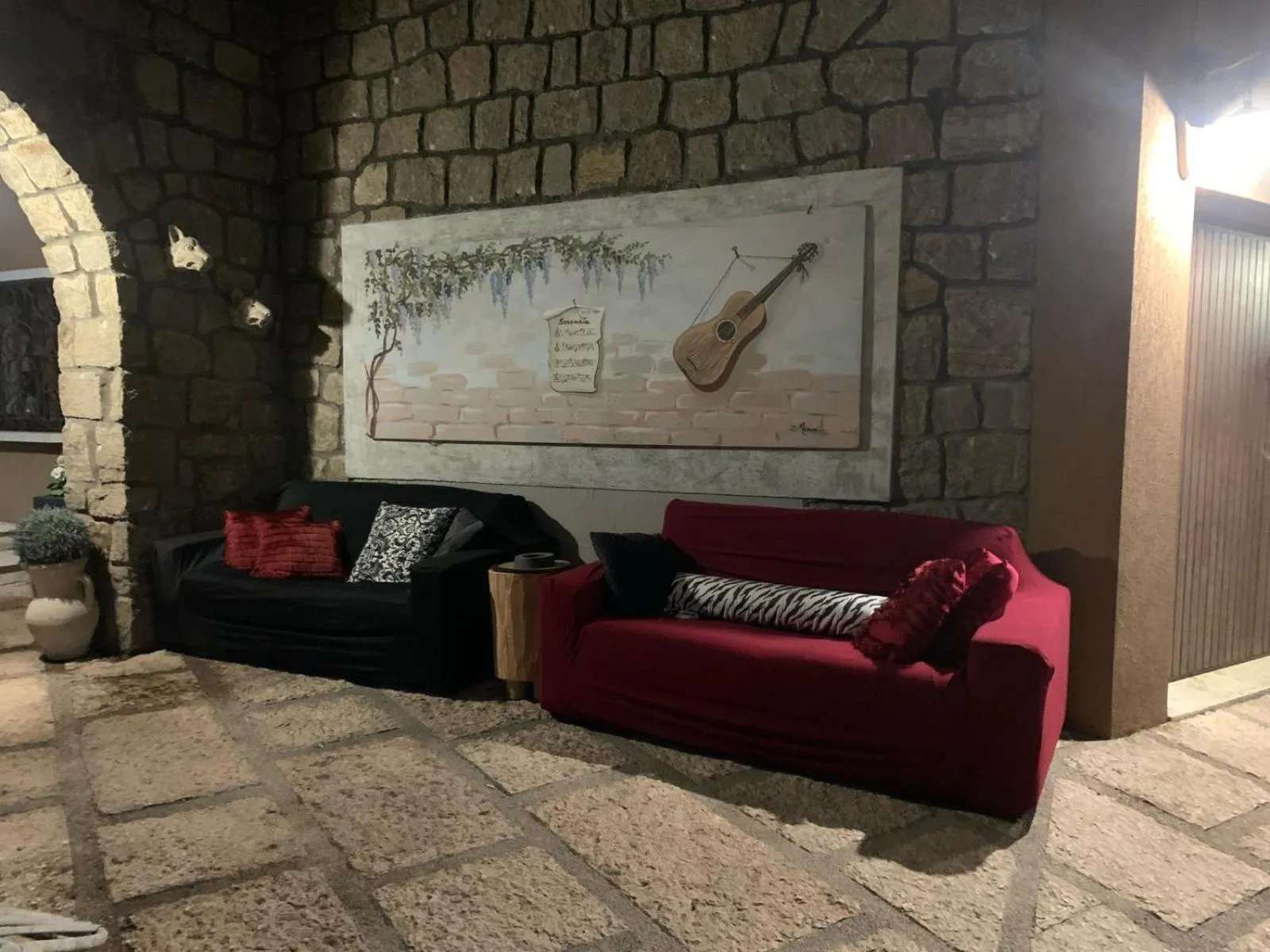 Patio in Residenza Ca' degli Enzi