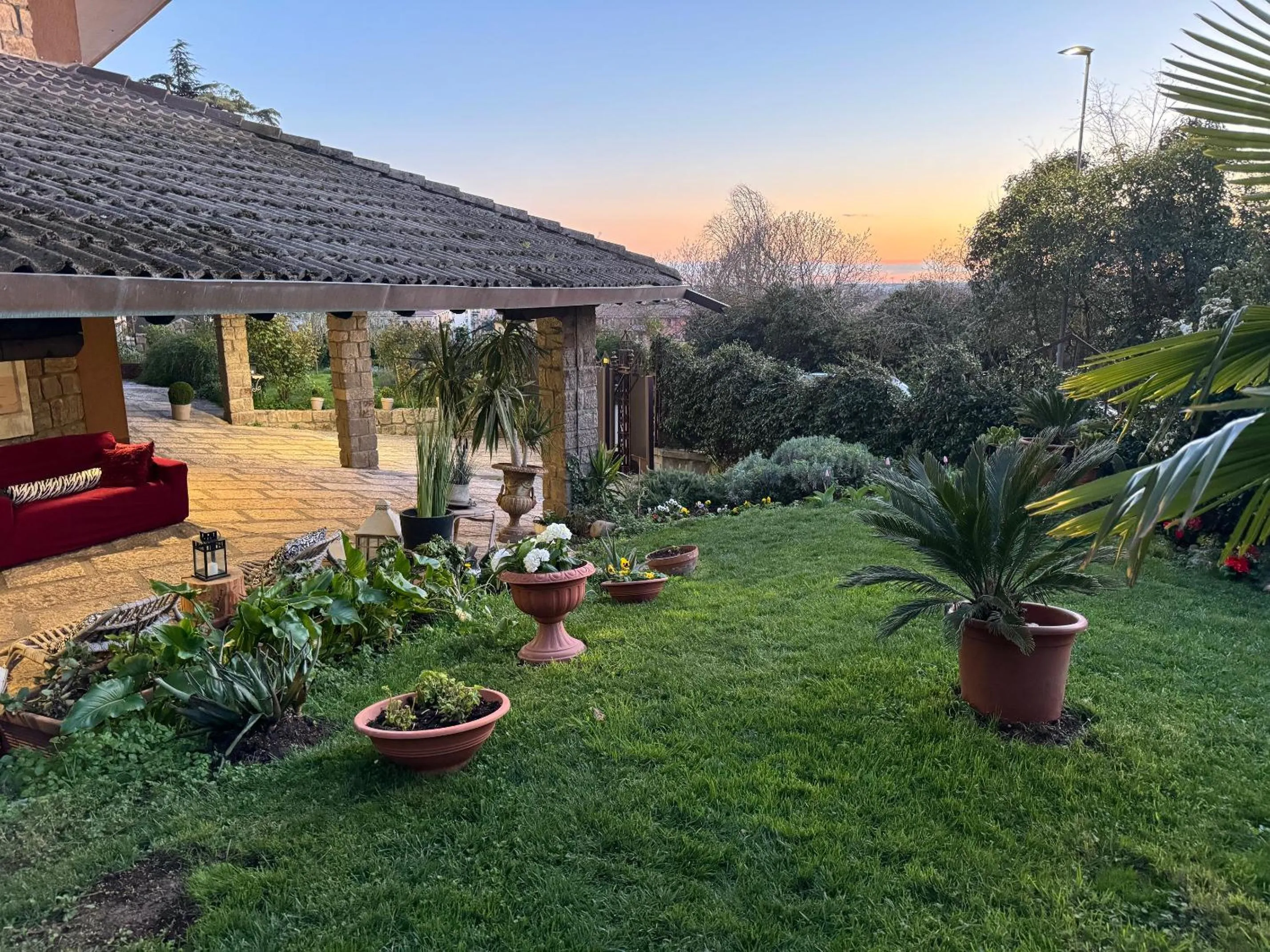Garden view in Residenza Ca' degli Enzi