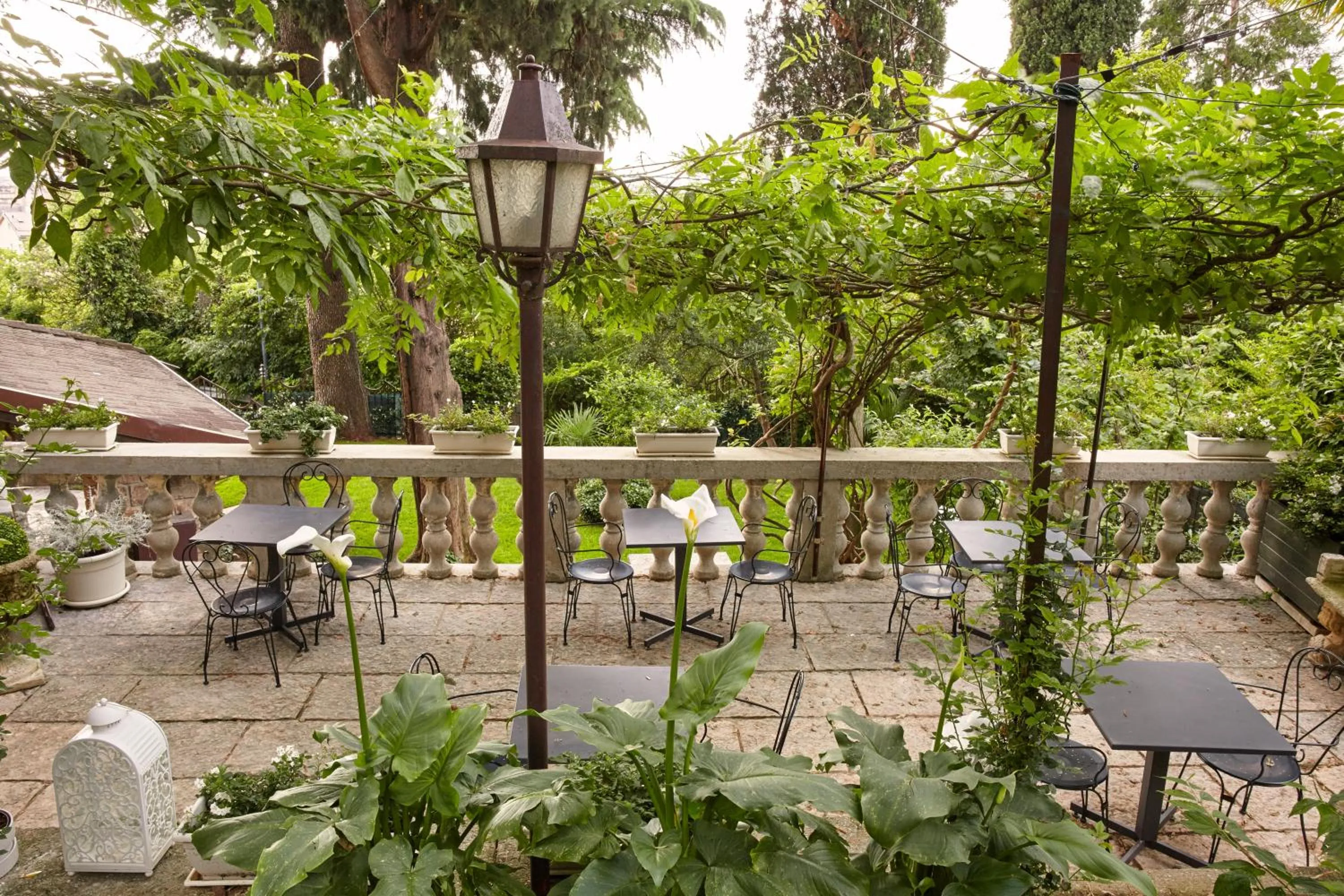 Balcony/Terrace in Residenza Ca' degli Enzi