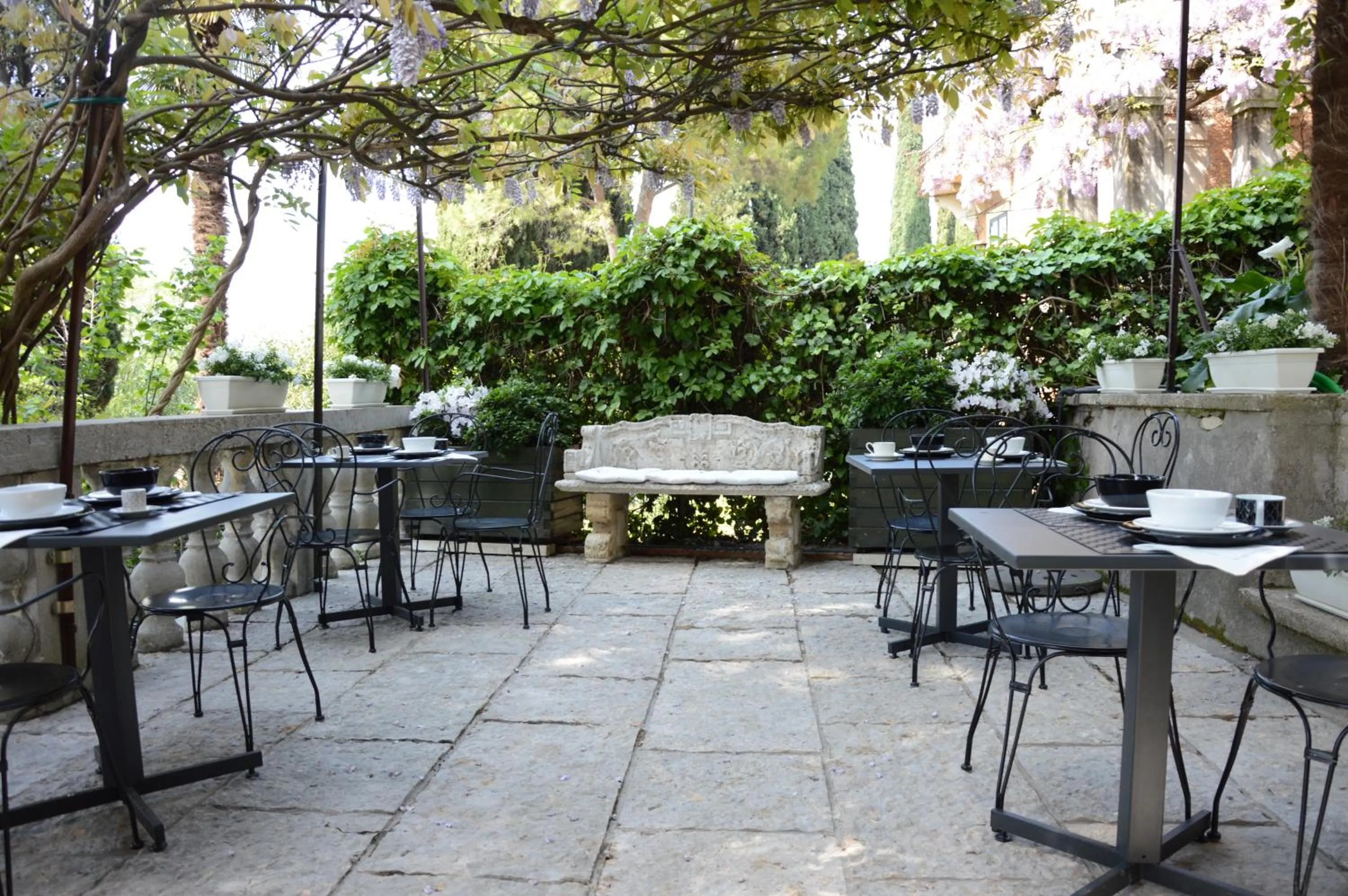 Balcony/Terrace in Residenza Ca' degli Enzi