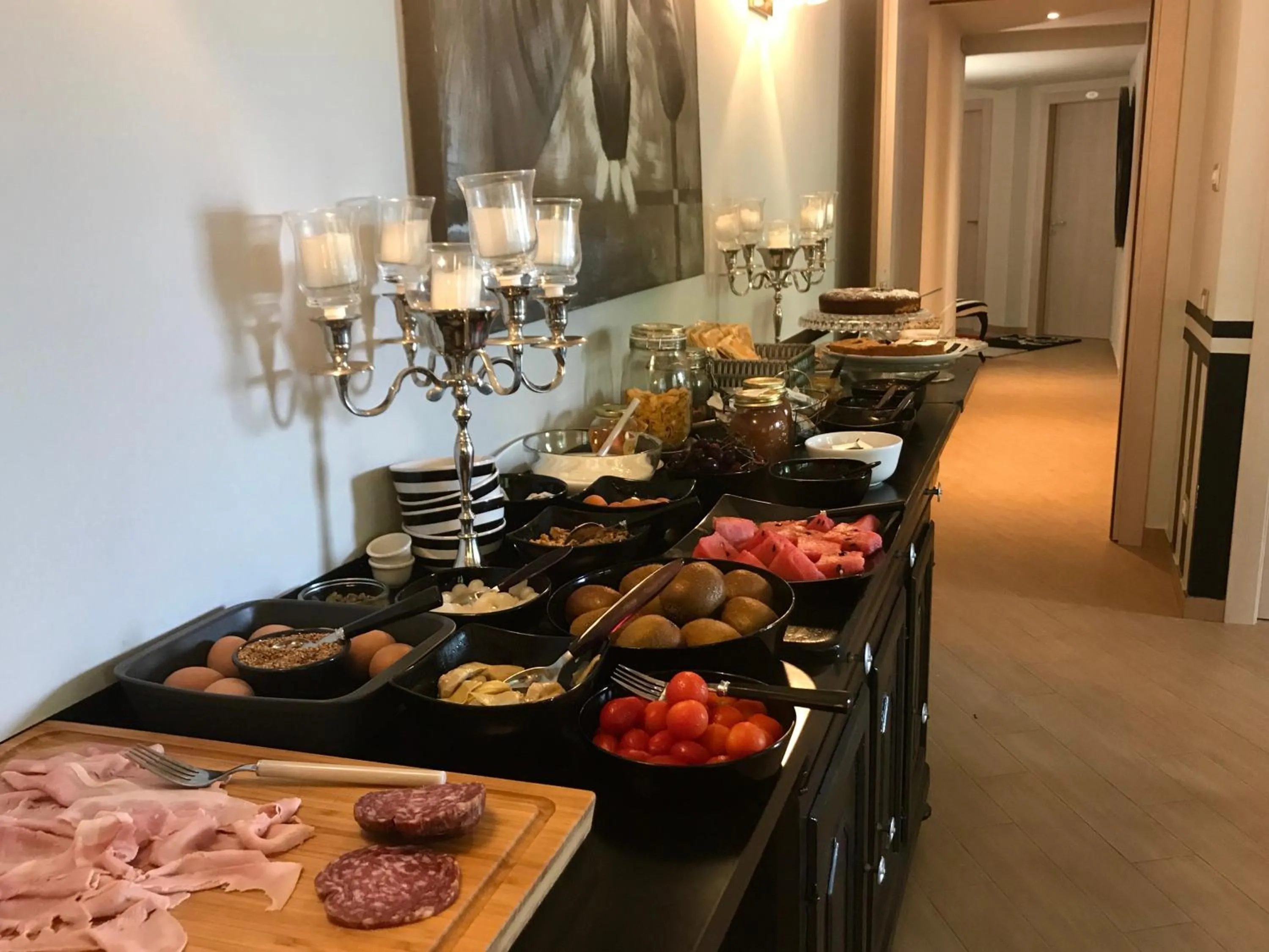 Continental breakfast in Residenza Ca' degli Enzi