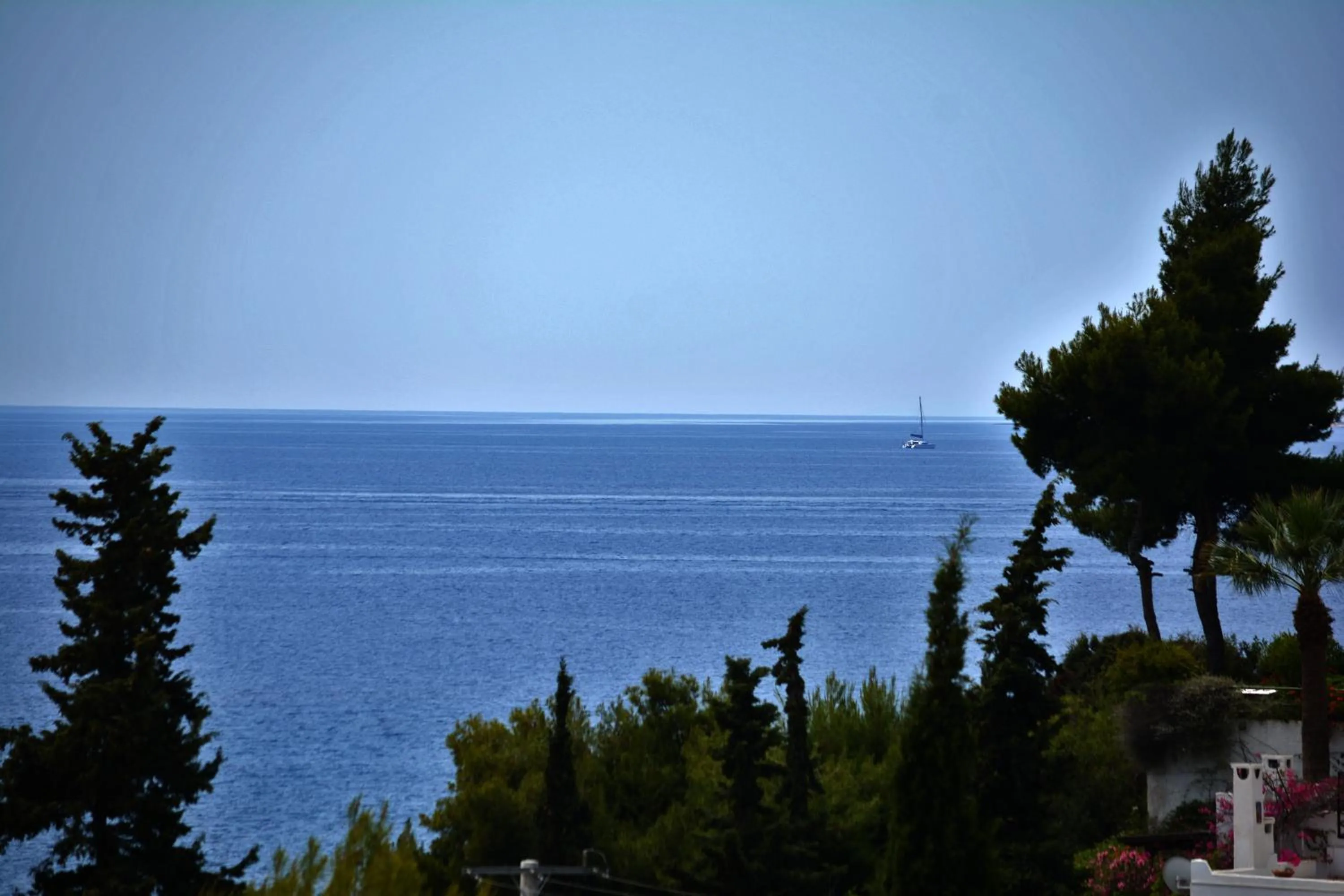 Sea view in Epavlis Apartments