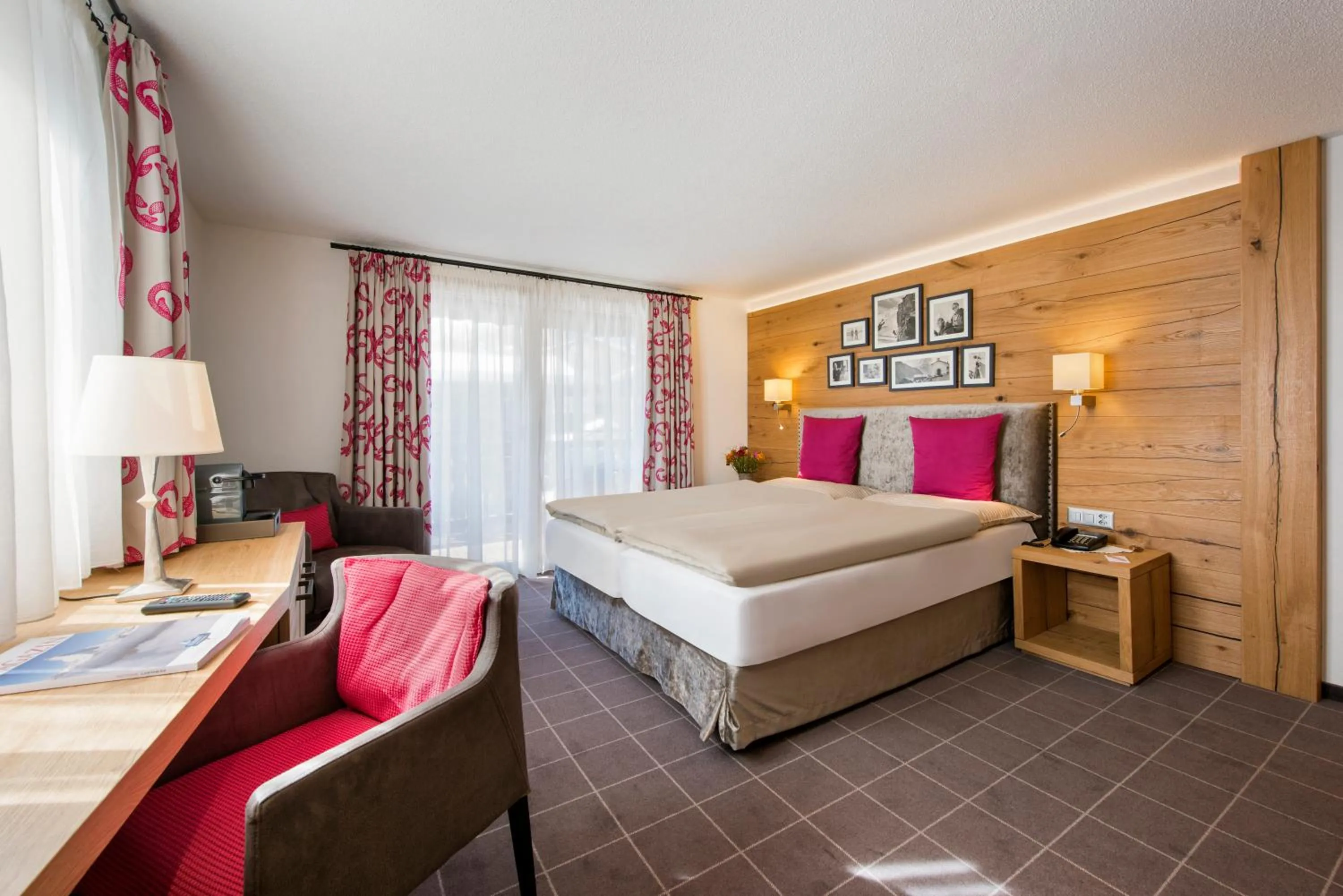 Photo of the whole room, Bed in Chesa Valese by Sisters Zermatt