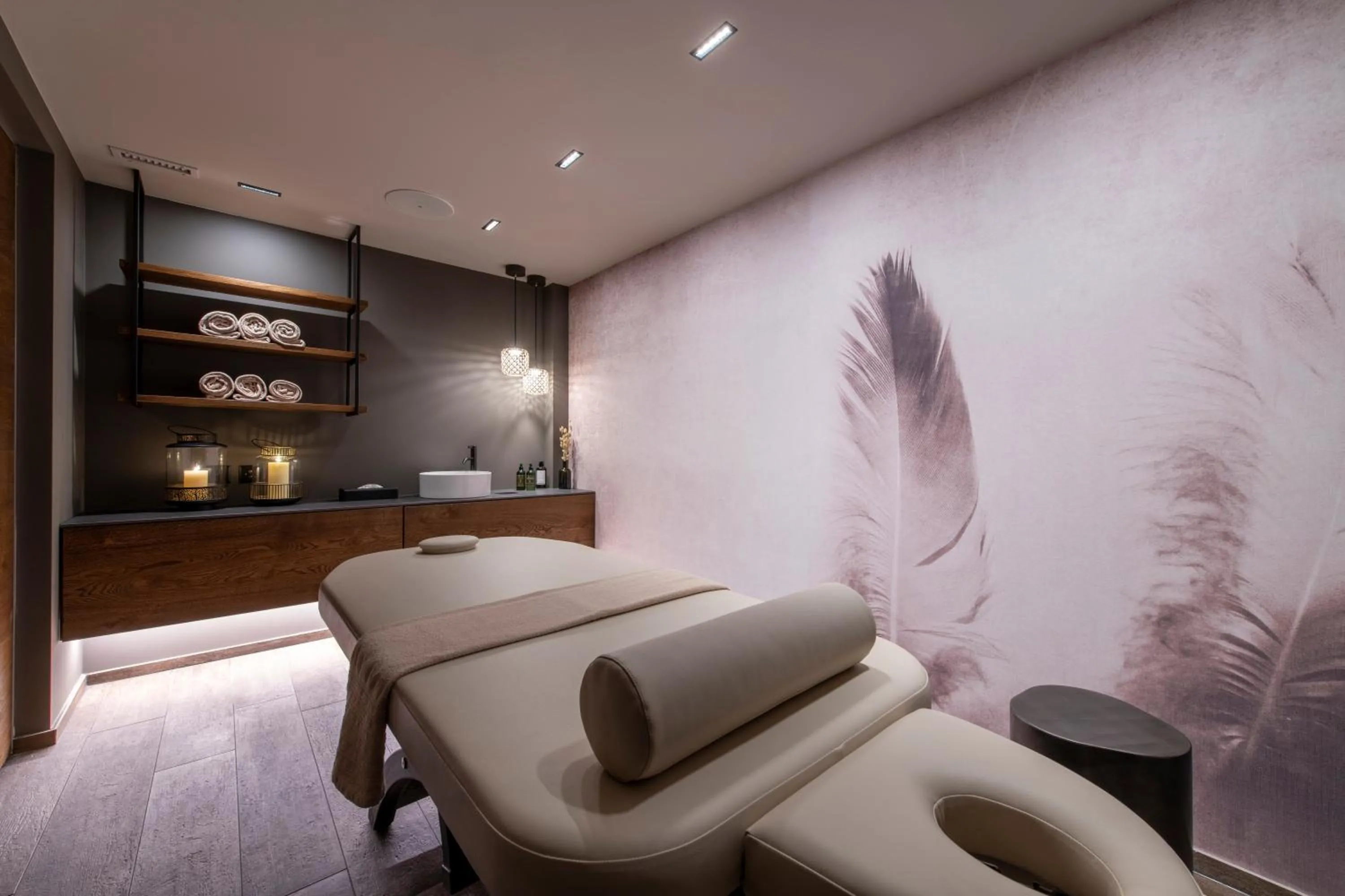 Spa and wellness centre/facilities in Chesa Valese by Sisters Zermatt