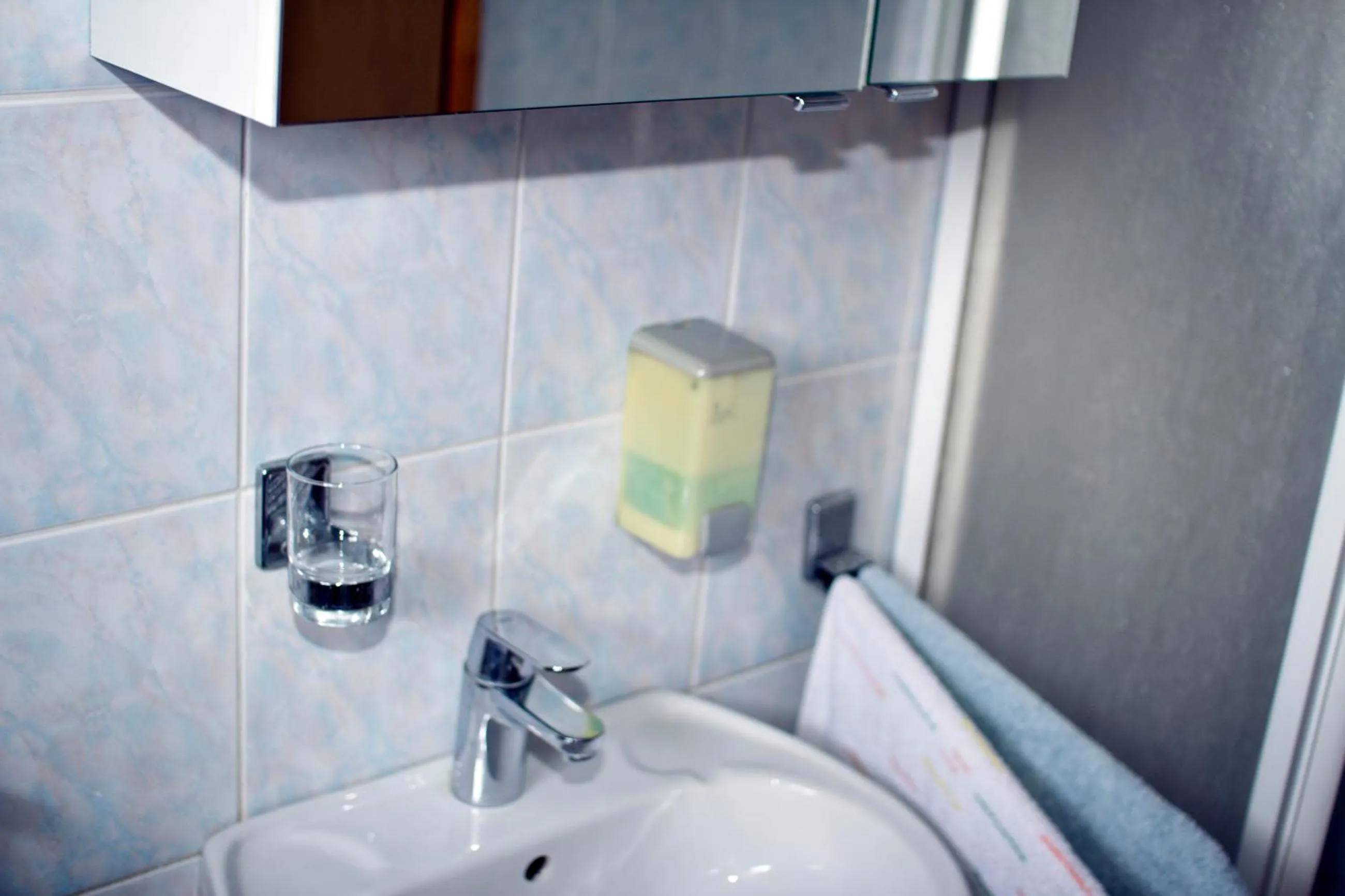 Bathroom in Tourist farm Mraz