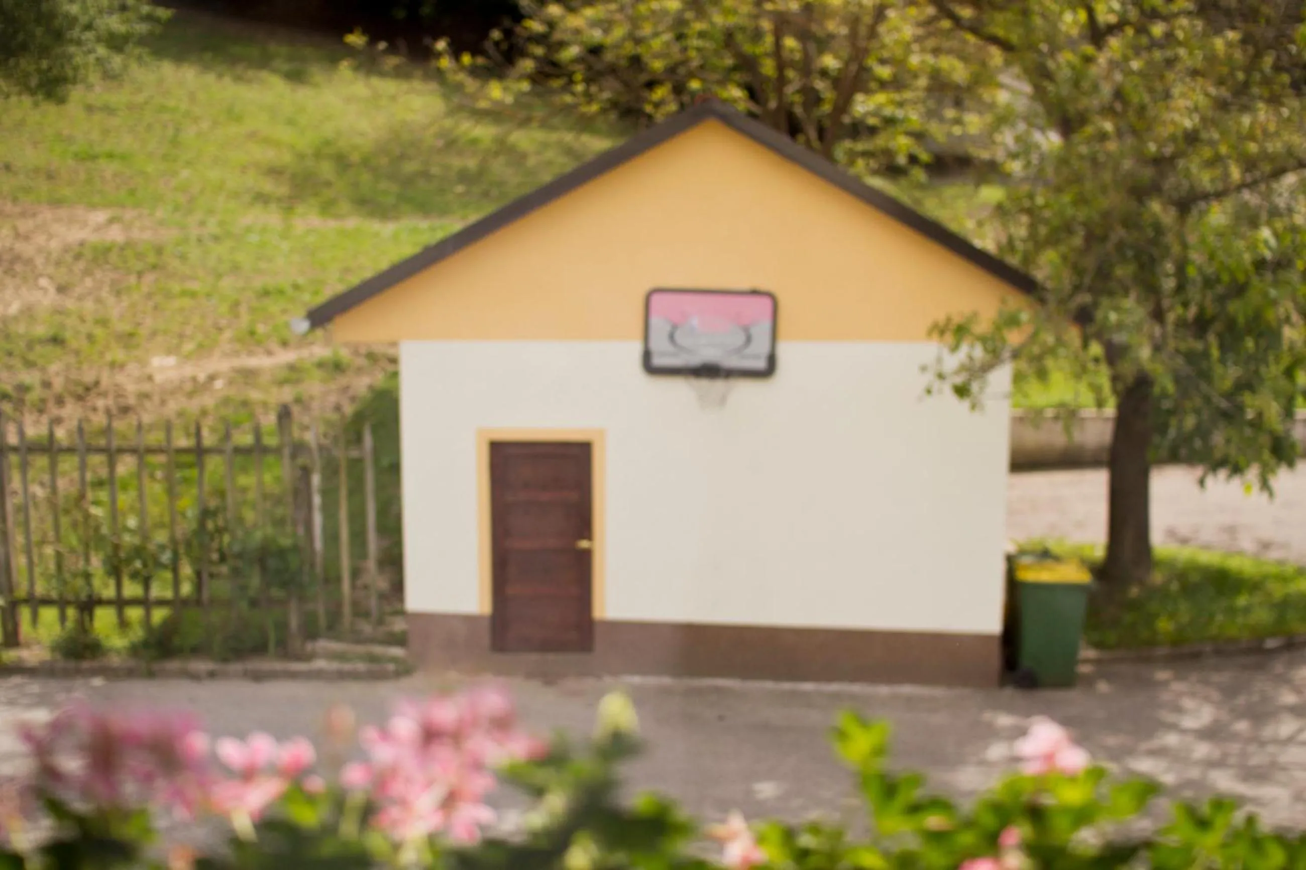 Garden view in Tourist farm Mraz