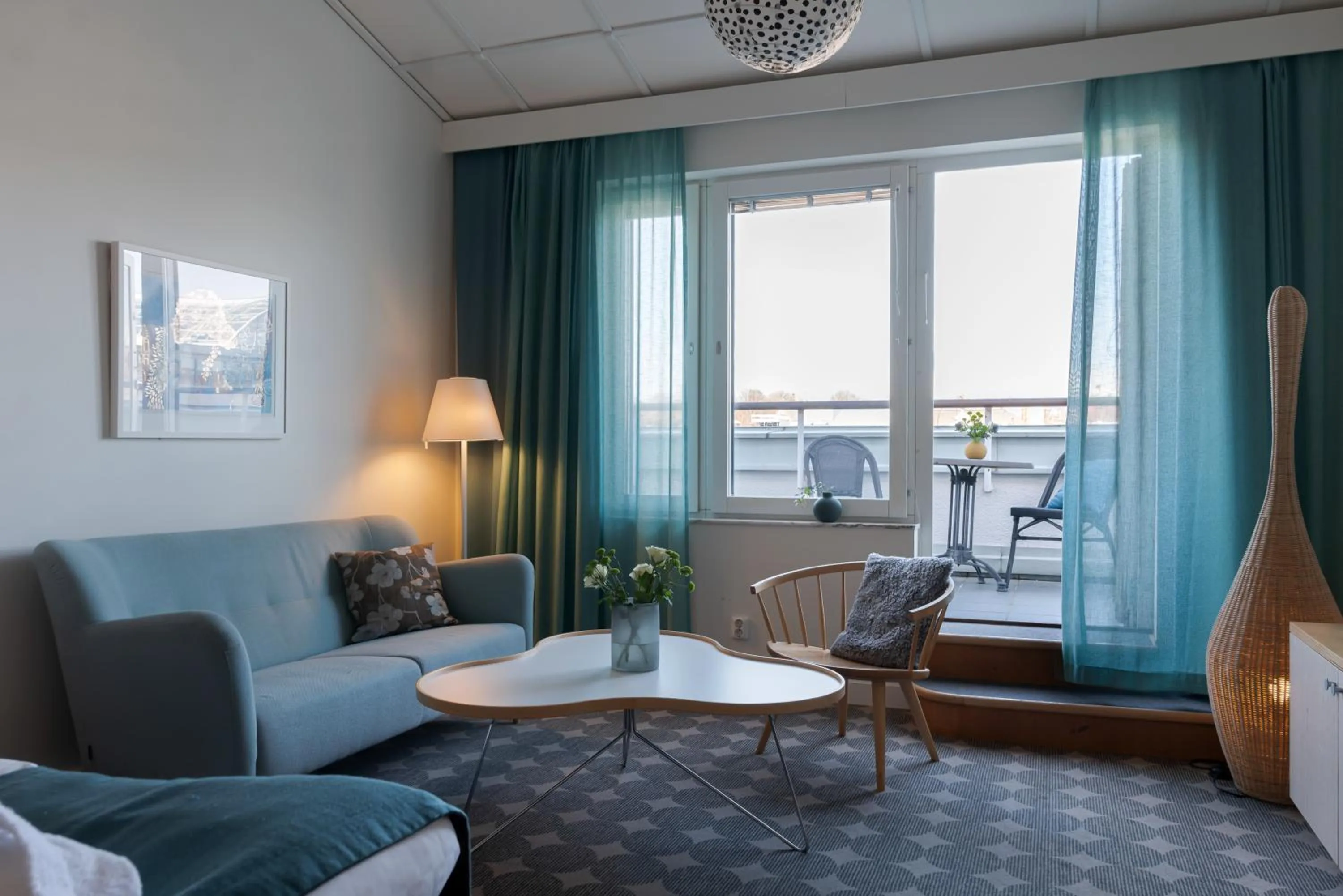 Living room in Elite Hotel Marina Plaza