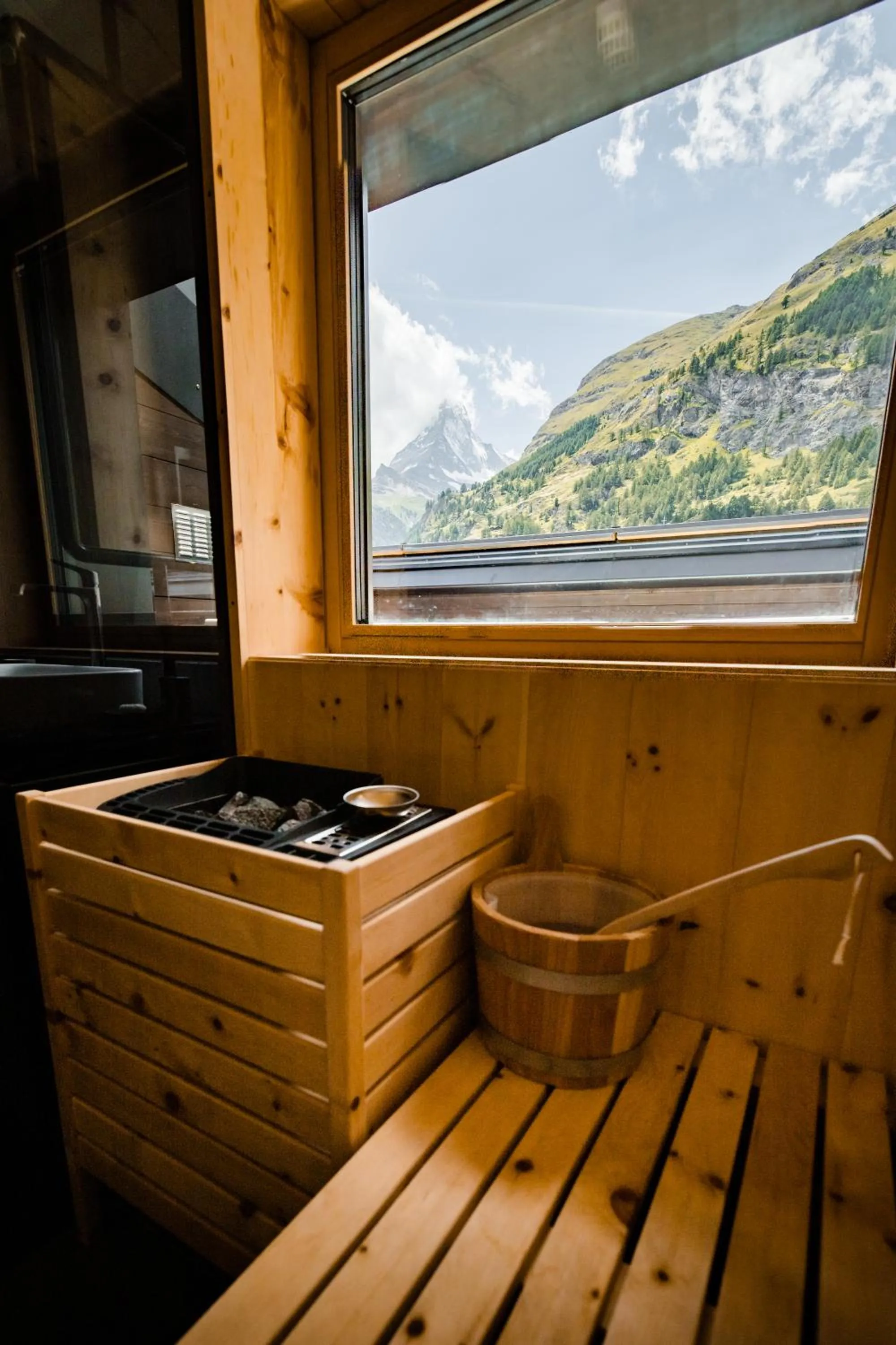Sauna in Hotel ZERMAMA Zermatt