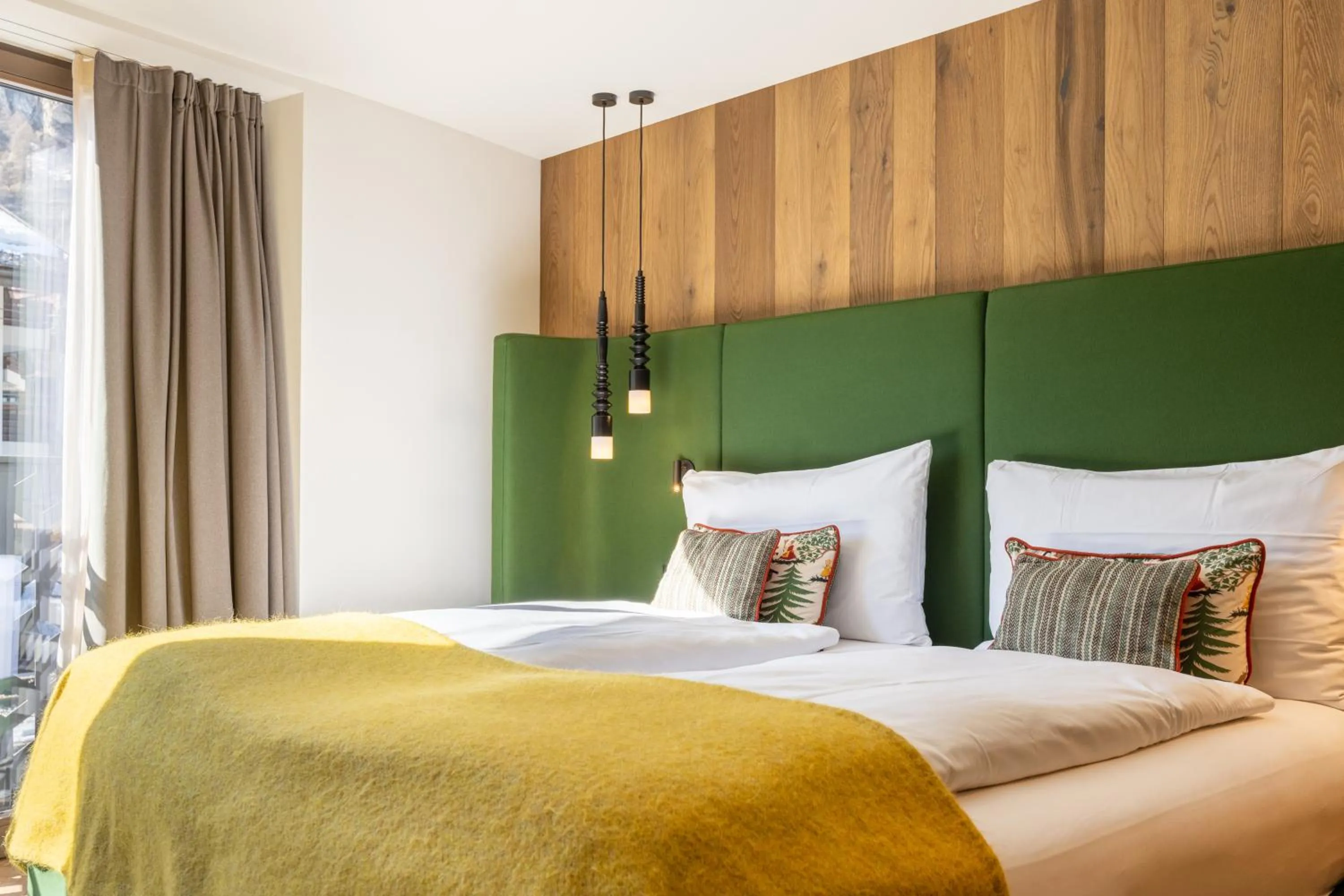 Bed in Hotel ZERMAMA Zermatt