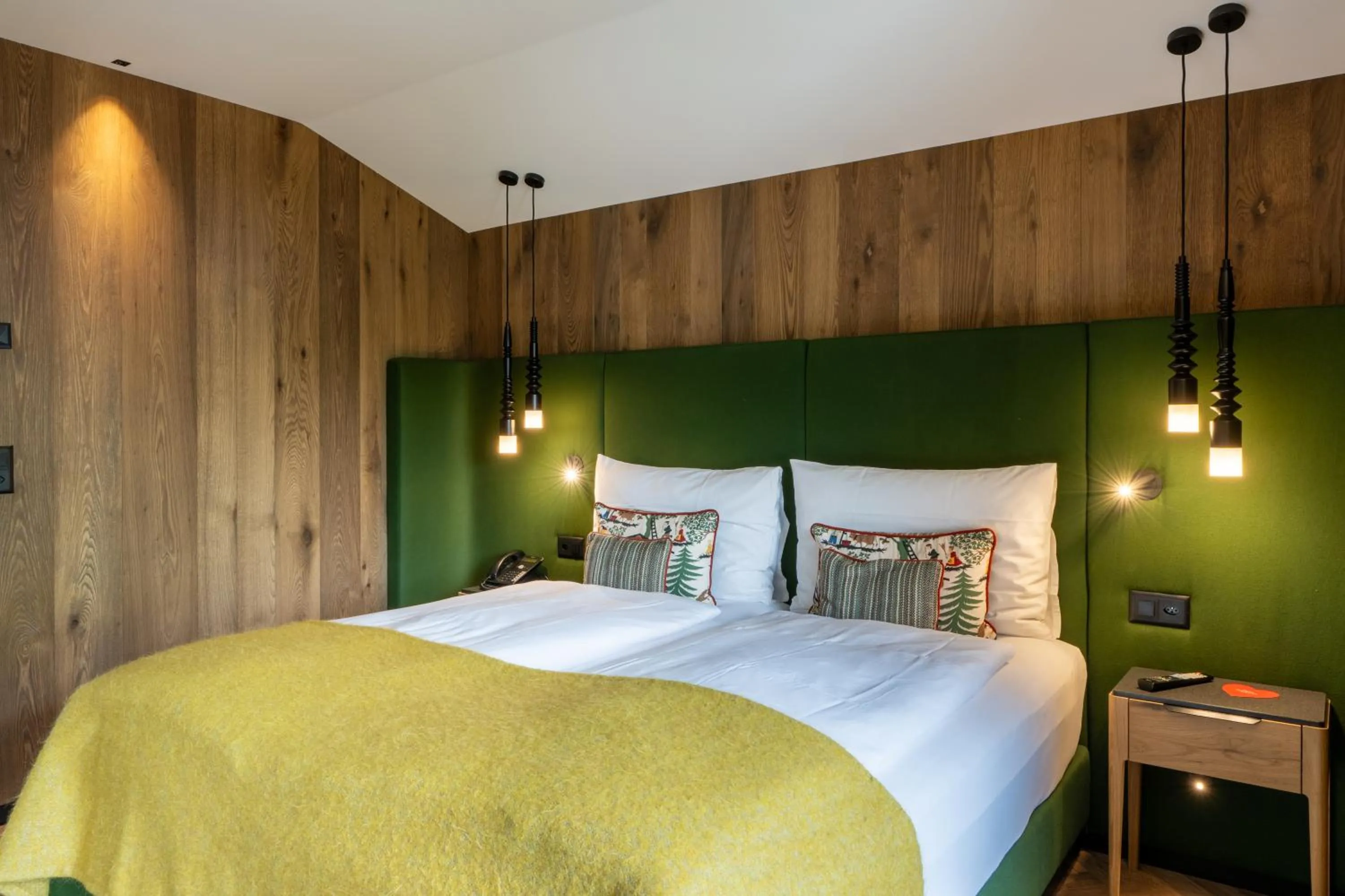 Bed in Hotel ZERMAMA Zermatt