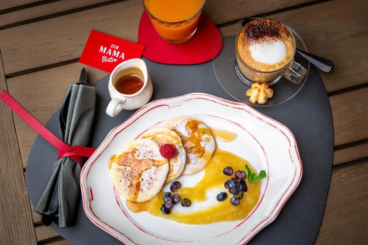 Buffet breakfast in Hotel ZERMAMA Zermatt