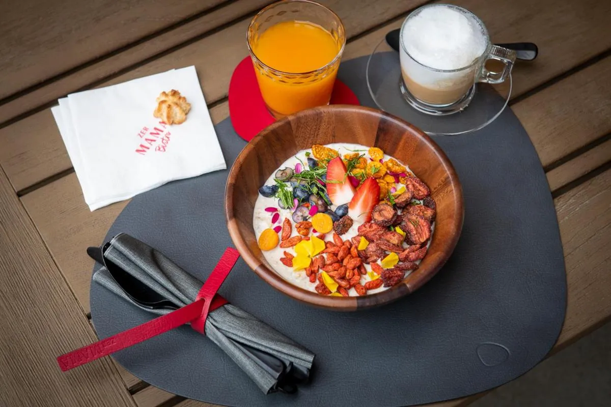 Food close-up in Hotel ZERMAMA Zermatt