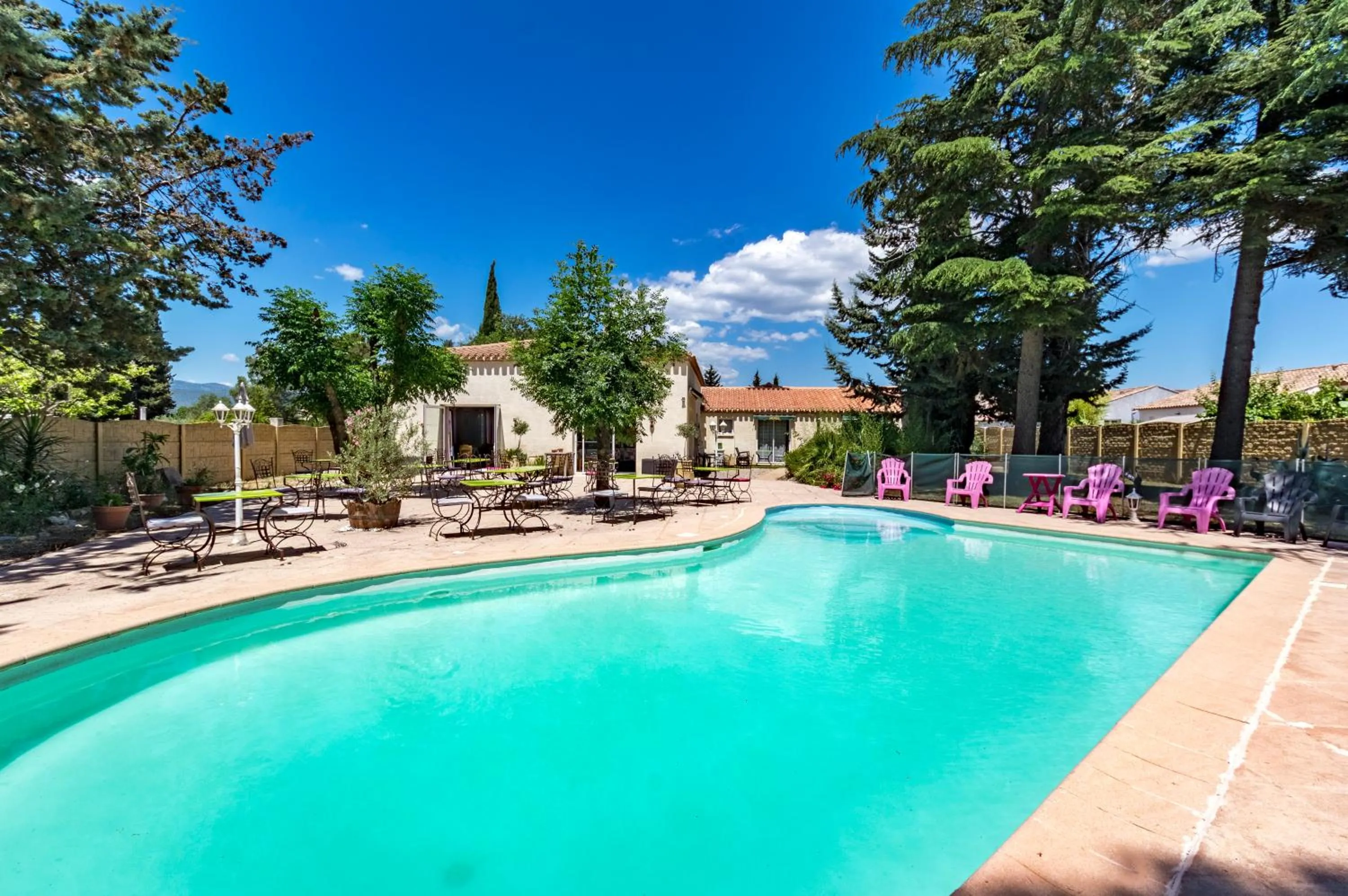 Property building in Logis Hotel Le Vieux Moulin