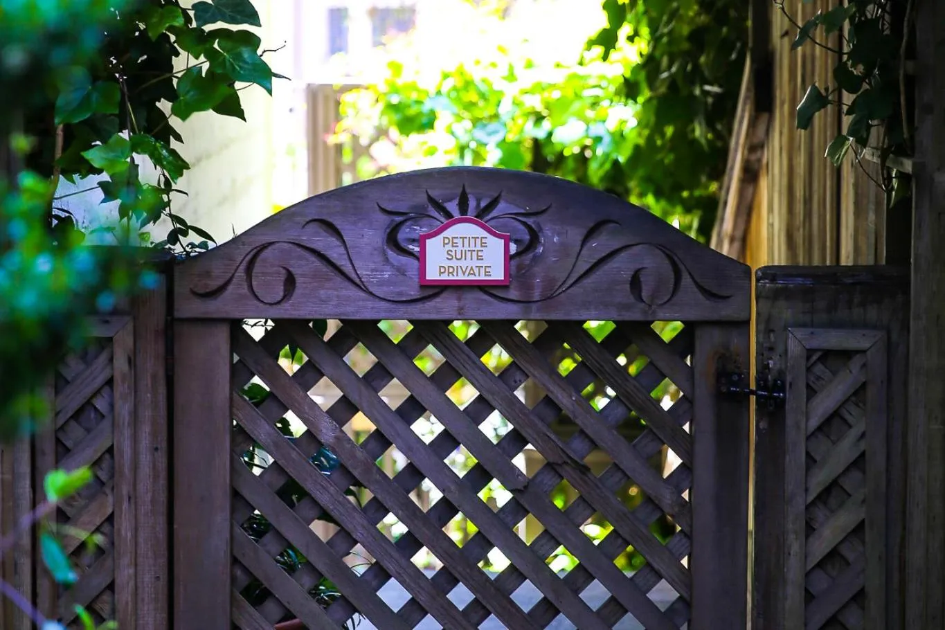 Patio in Petite Auberge