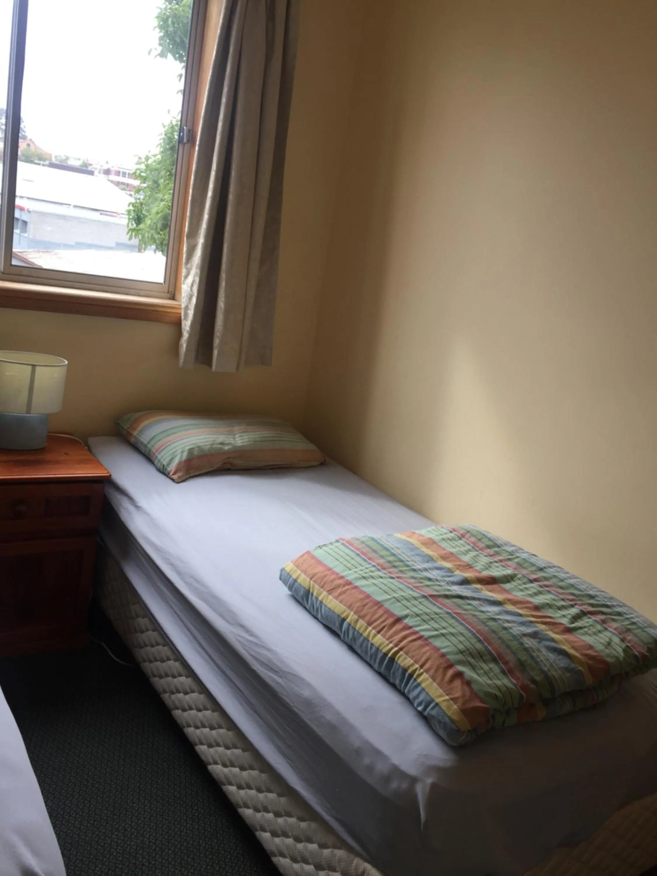 Bed in Narrara Backpackers Hobart