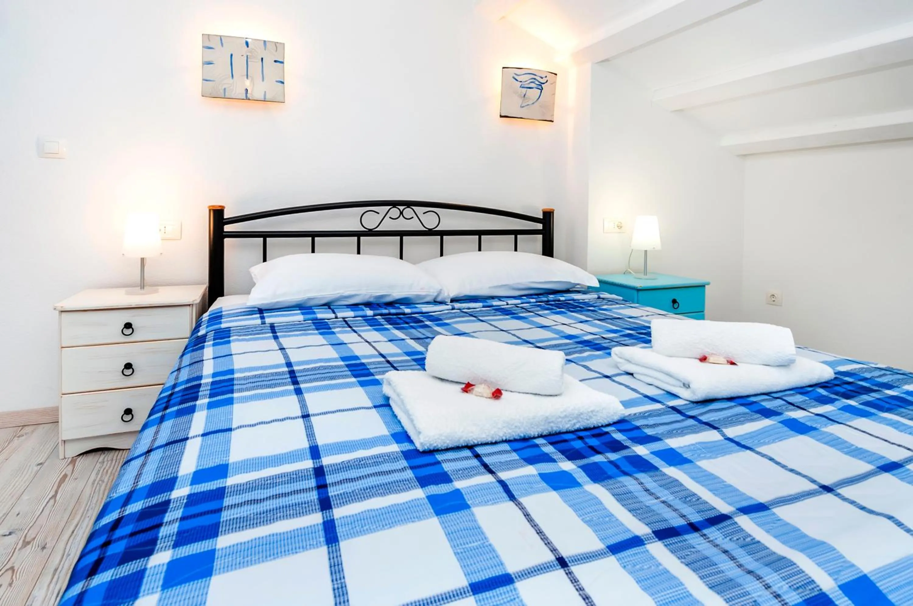 Bed in Apartments & Rooms La casa Barbaro