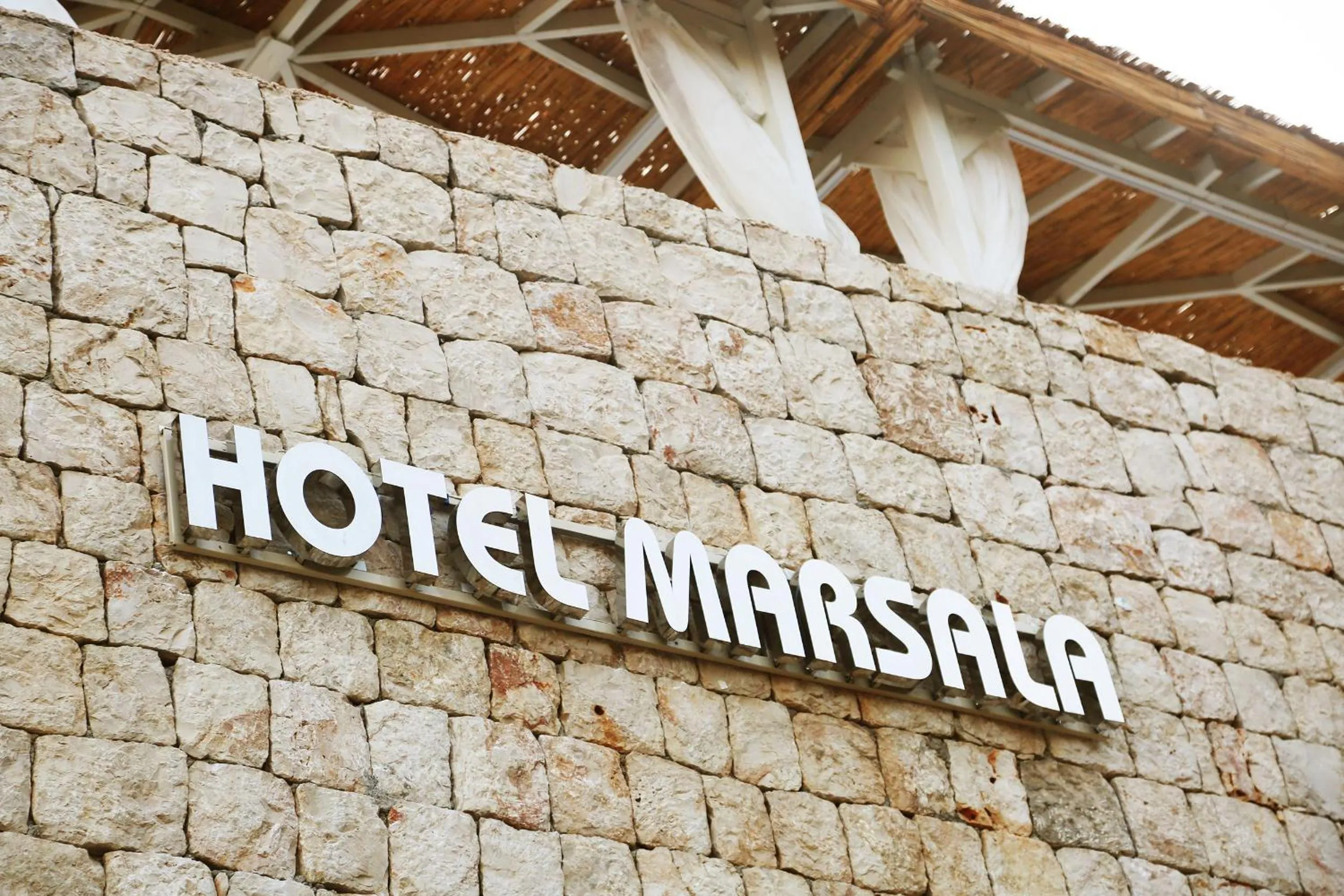 Property logo or sign in Hotel Marsala