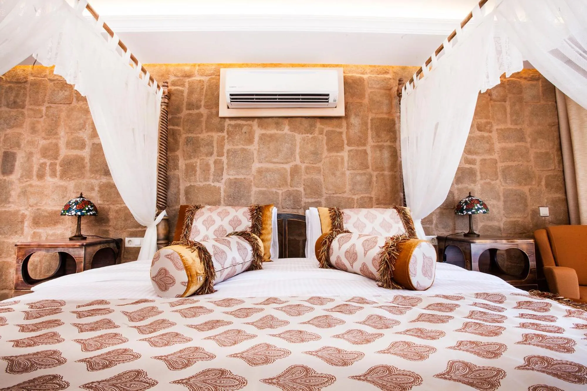 Bed in Hotel Marsala