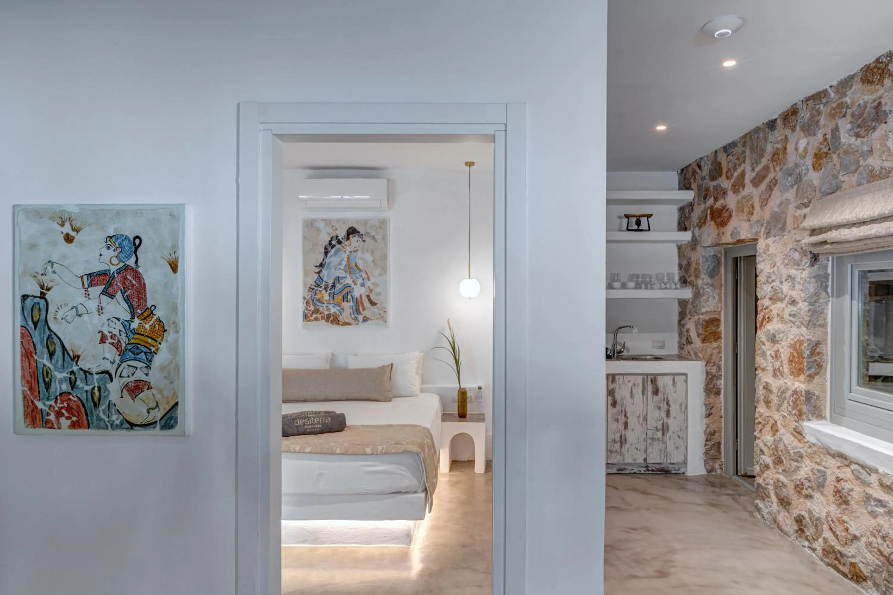 Bed in Desiterra Resort & Spa