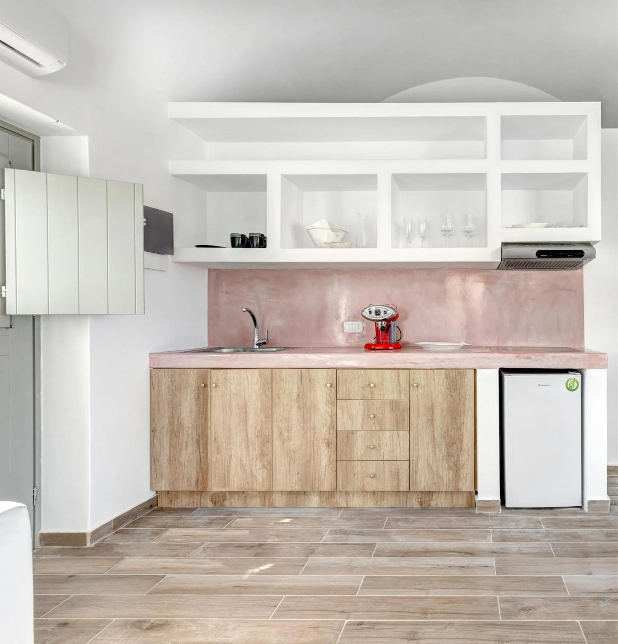 Kitchen or kitchenette in Desiterra Resort & Spa