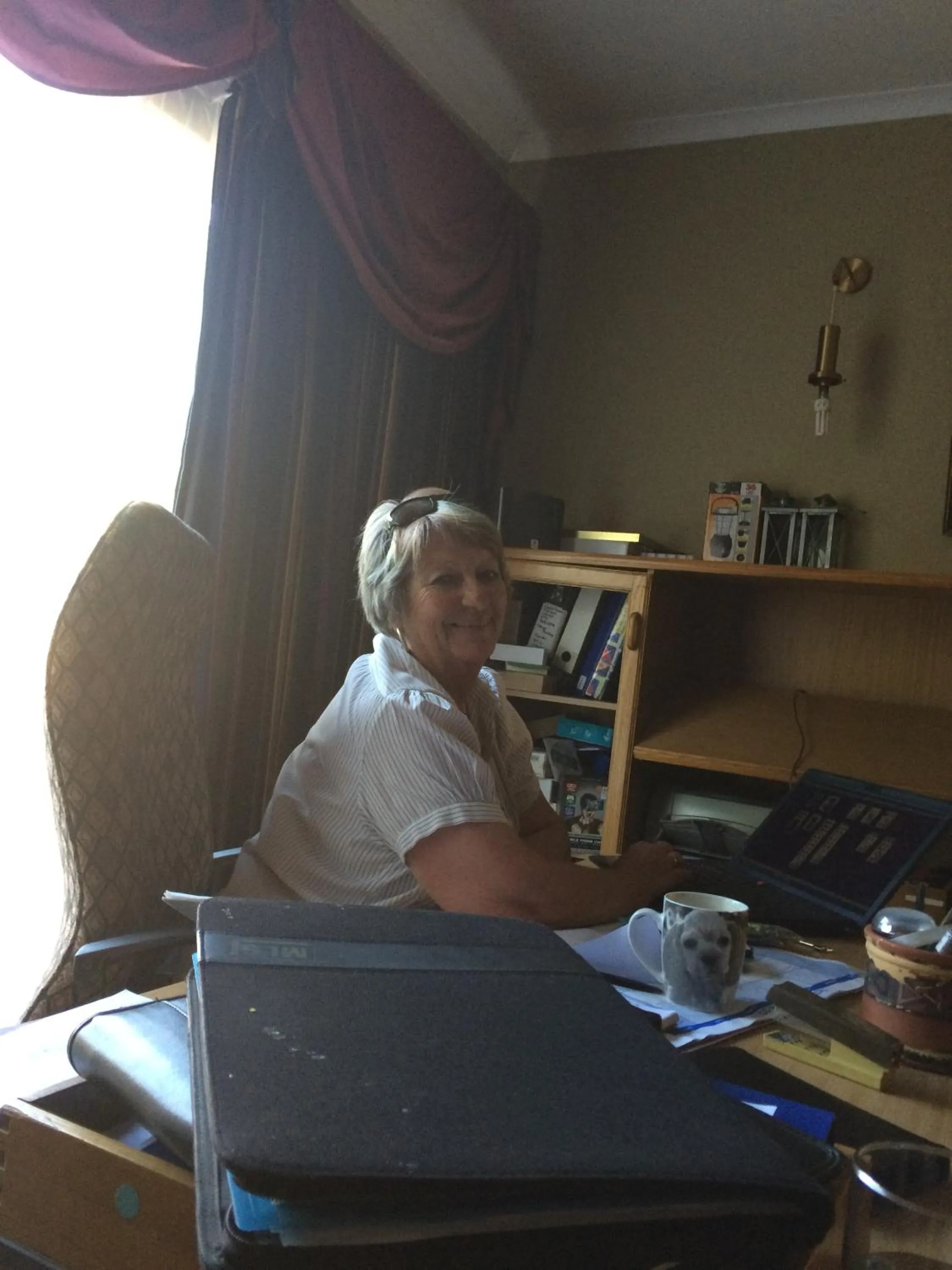 Family in At The View B&B