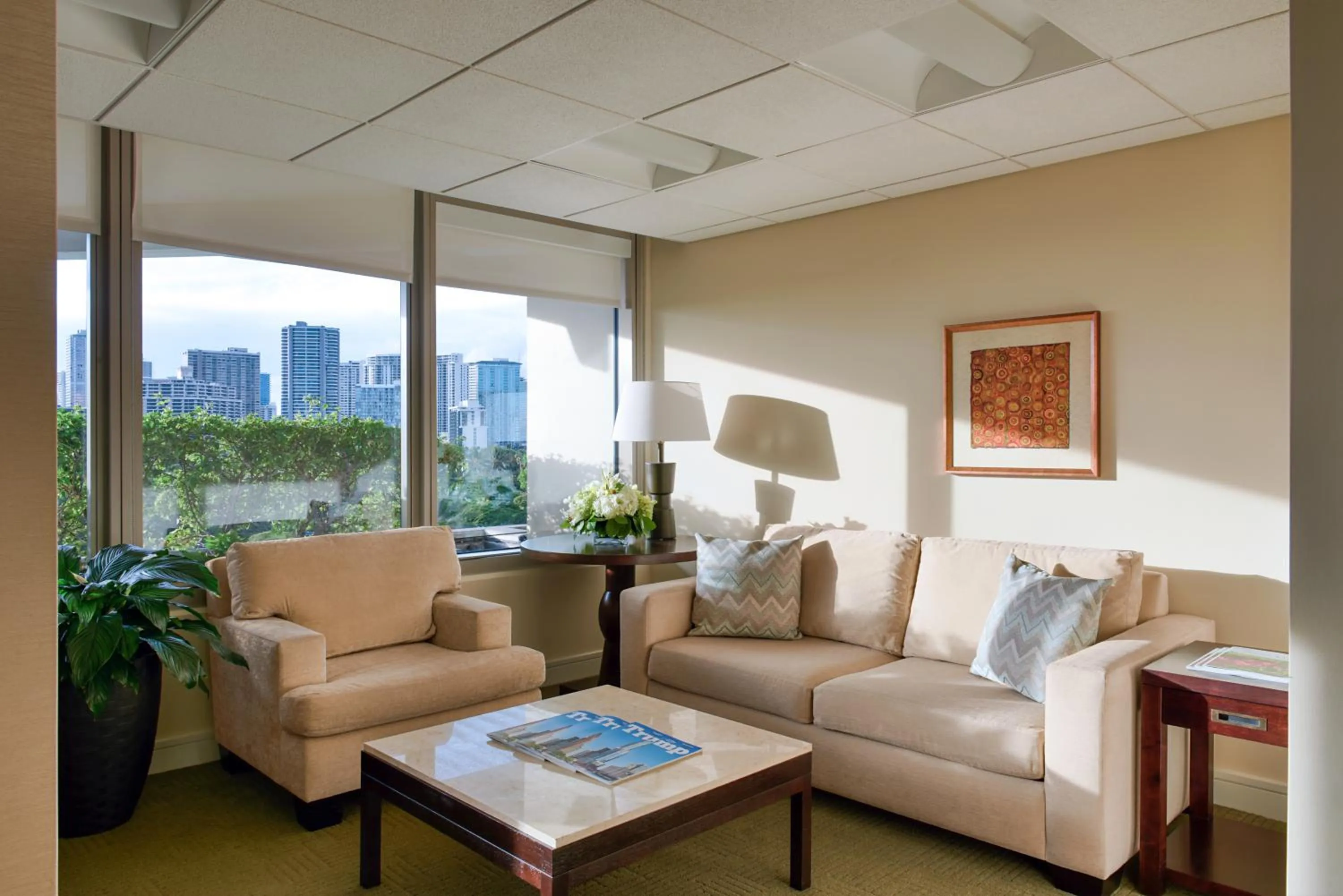 Library in Trump International Hotel Waikiki