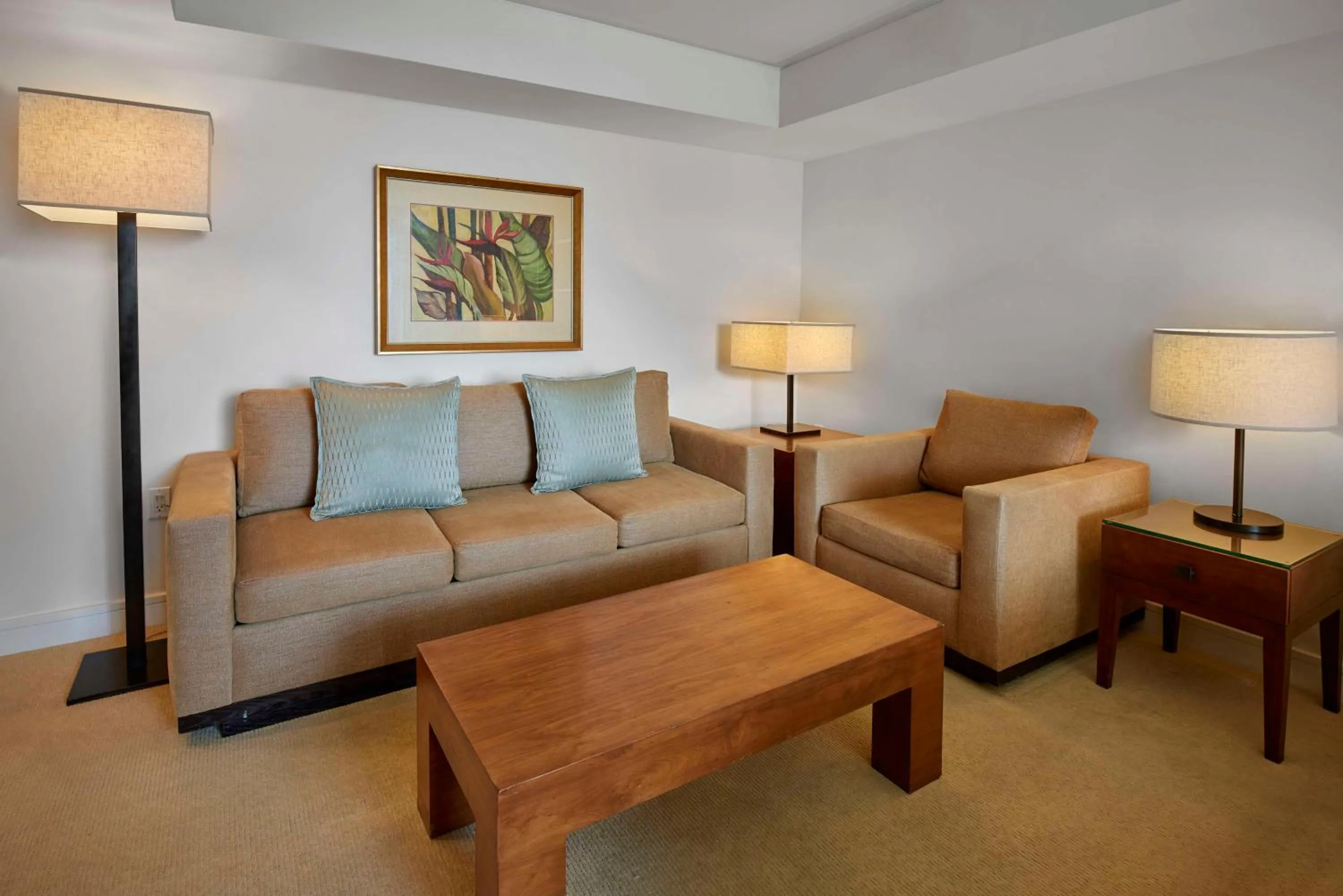 Living room in Trump International Hotel Waikiki