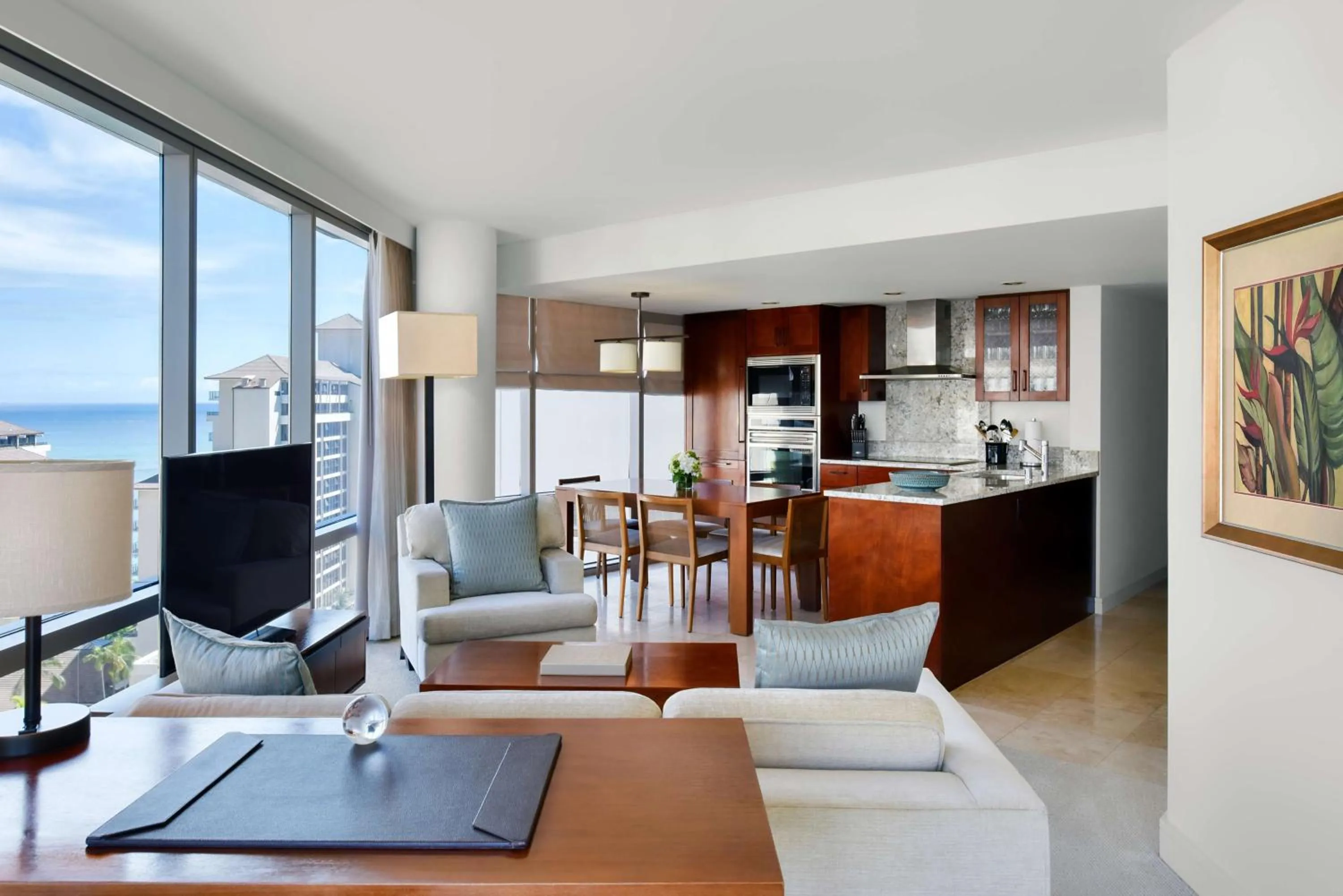 Kitchen or kitchenette in Trump International Hotel Waikiki