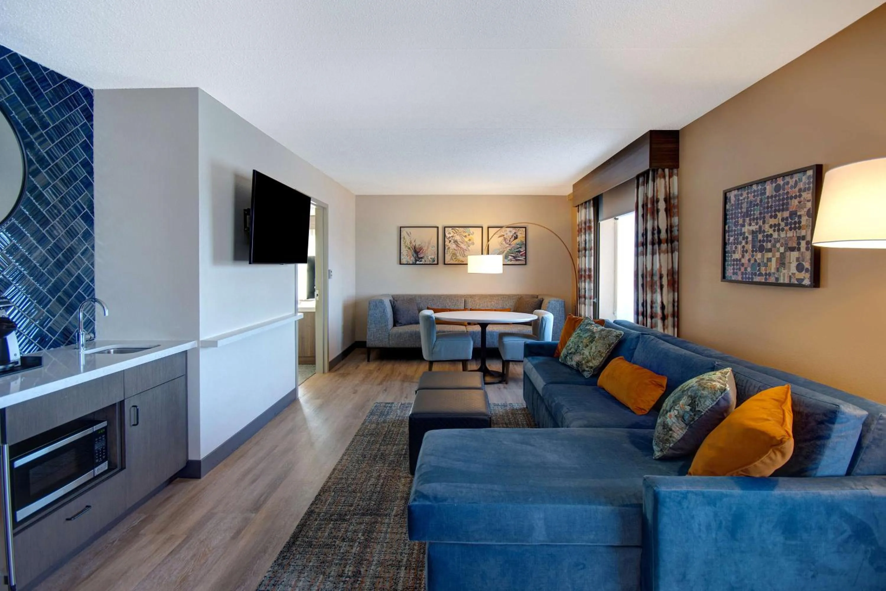 Living room in Hilton Garden Inn Terre Haute