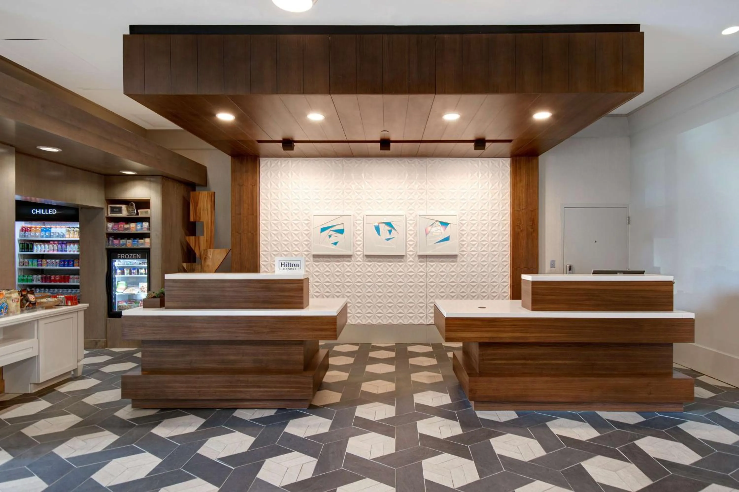 Lobby or reception in Hilton Garden Inn Terre Haute