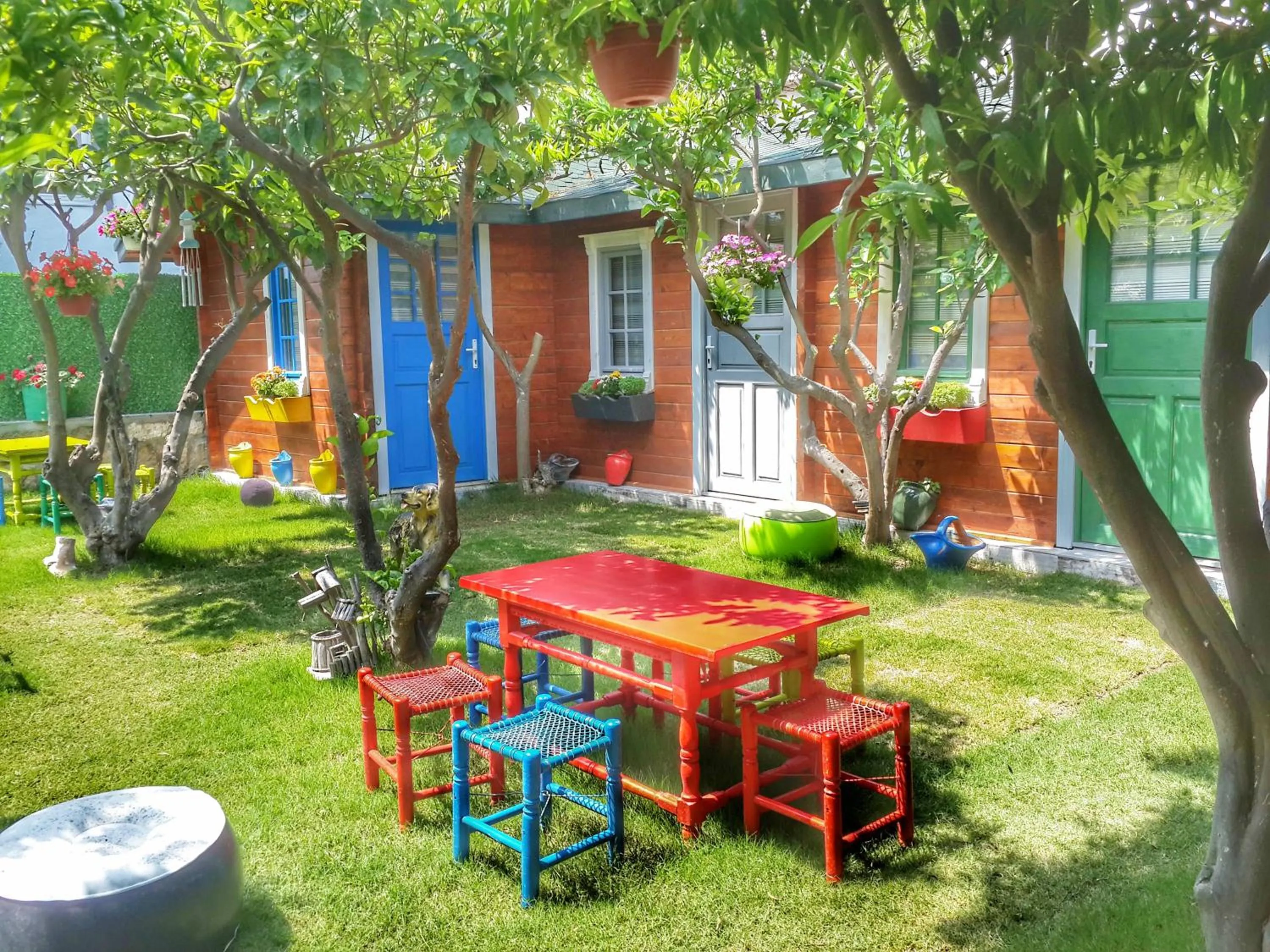 Garden view in Pirlanta Butik Hotel