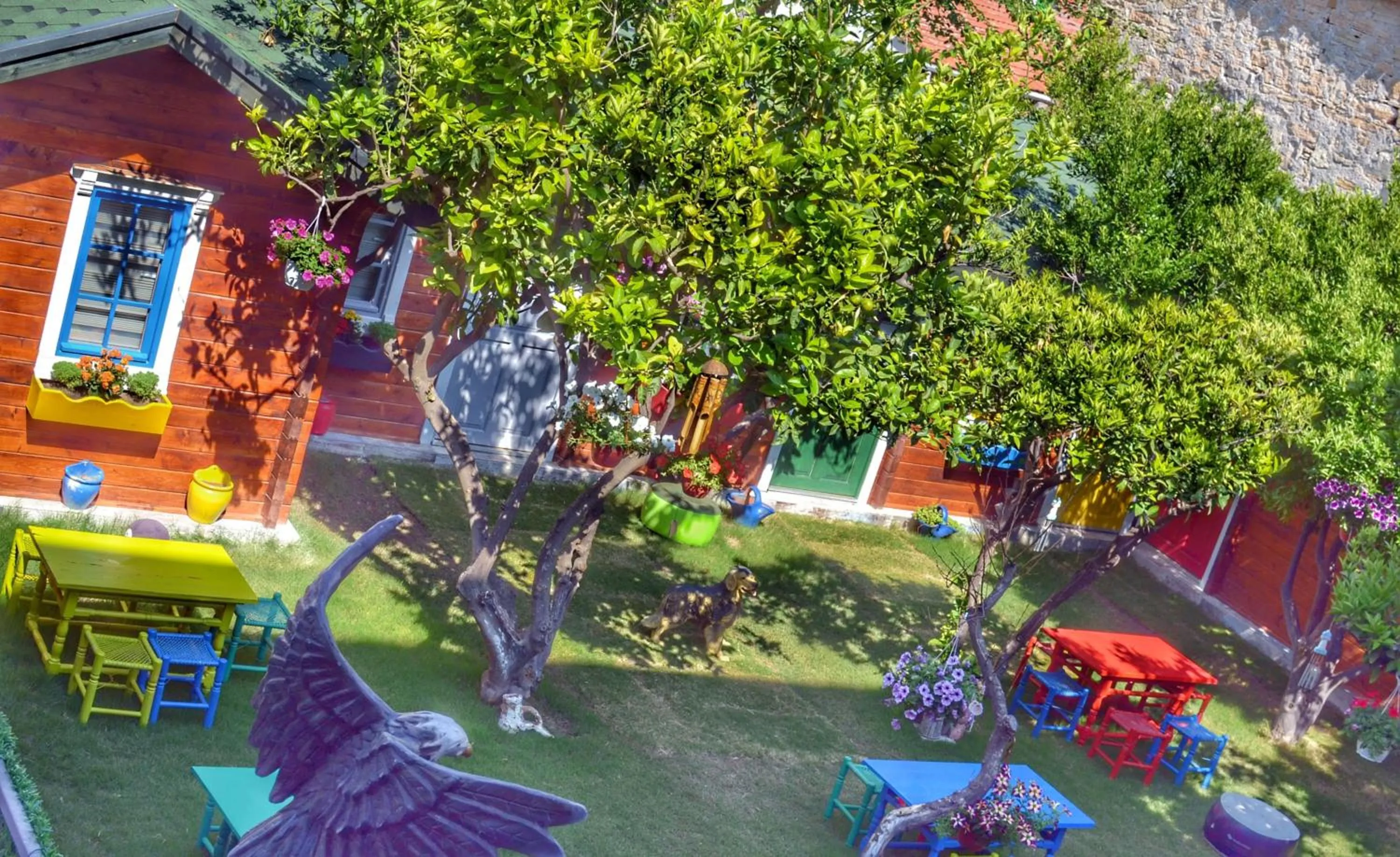 Bird's eye view in Pirlanta Butik Hotel