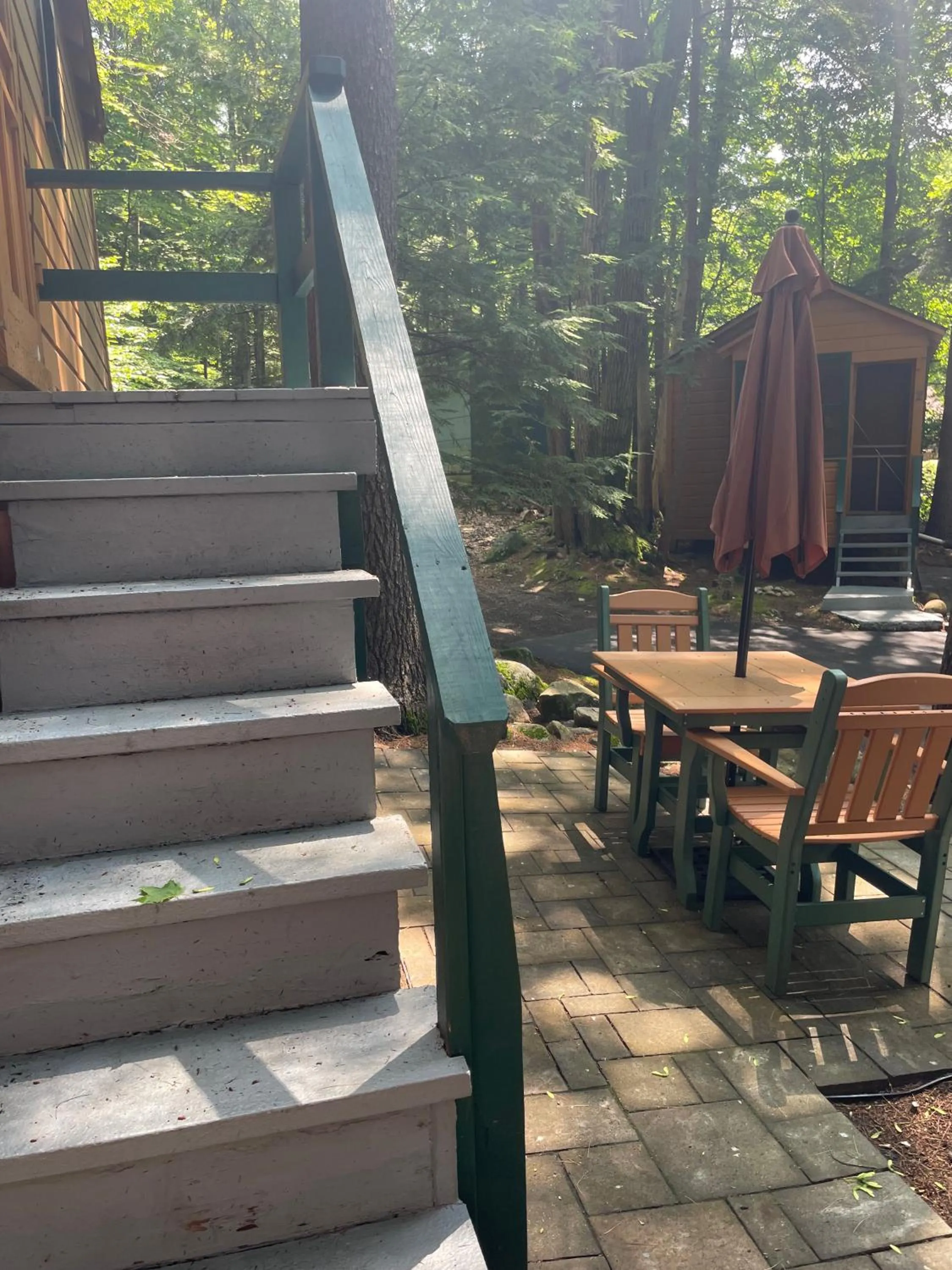 Balcony/Terrace in English Brook Cottages