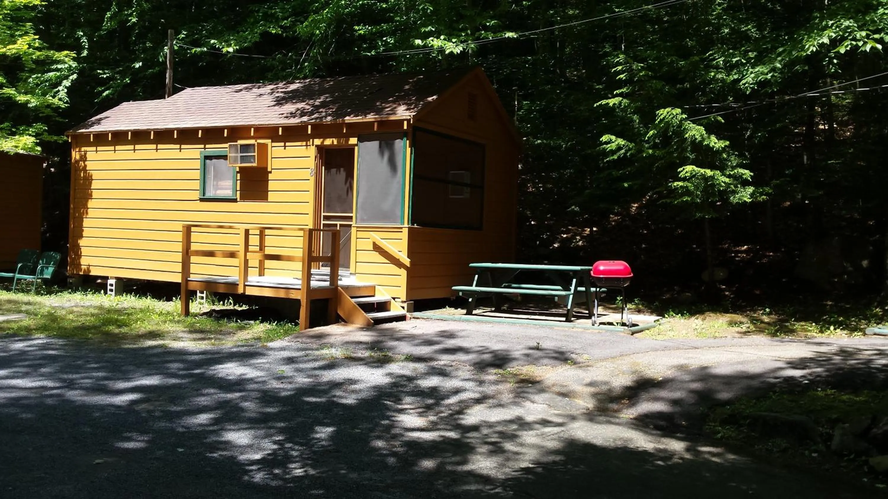 BBQ facilities in English Brook Cottages